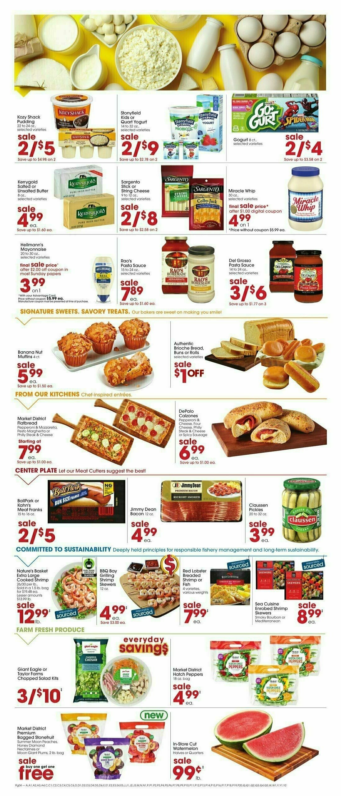 Giant Eagle Weekly Ad from August 21