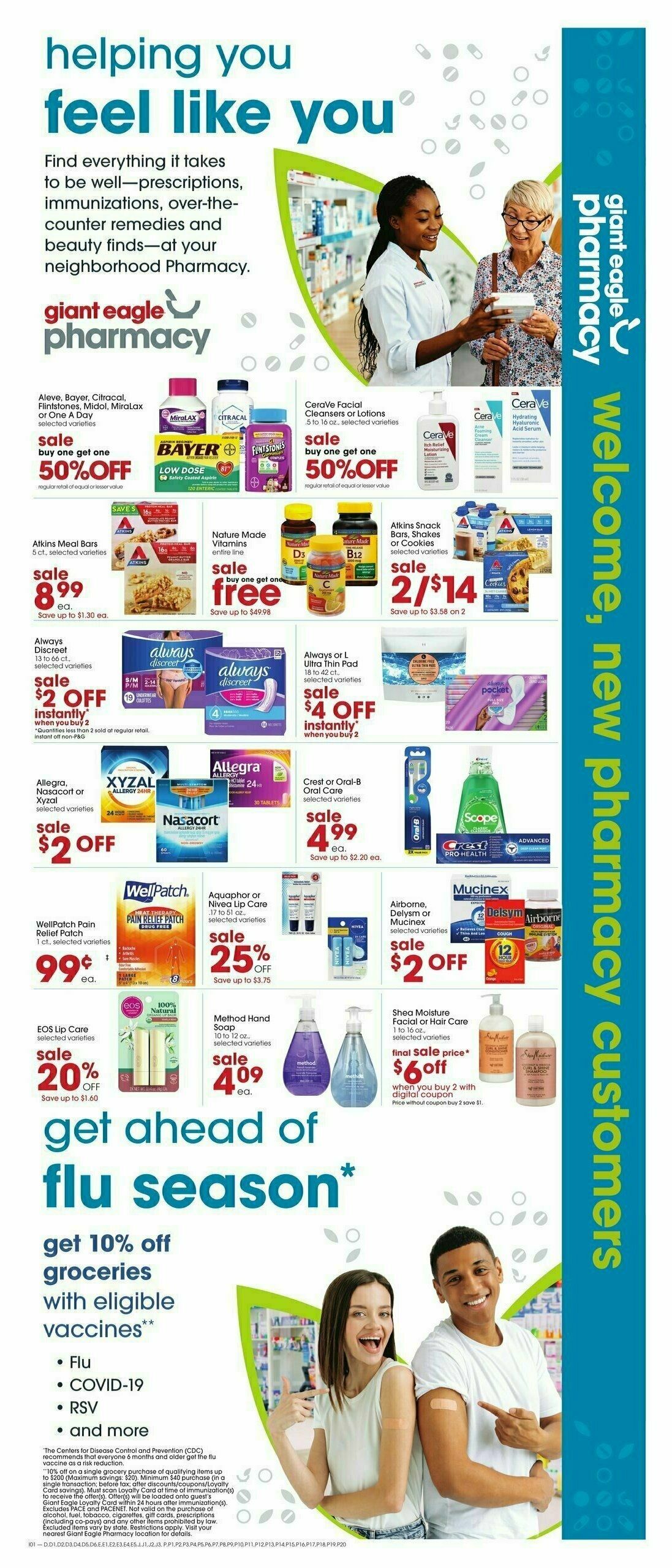 Giant Eagle Weekly Ad from August 21