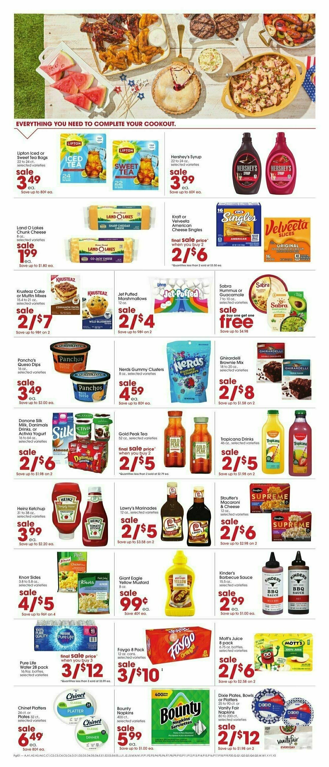 Giant Eagle Weekly Ad from August 28