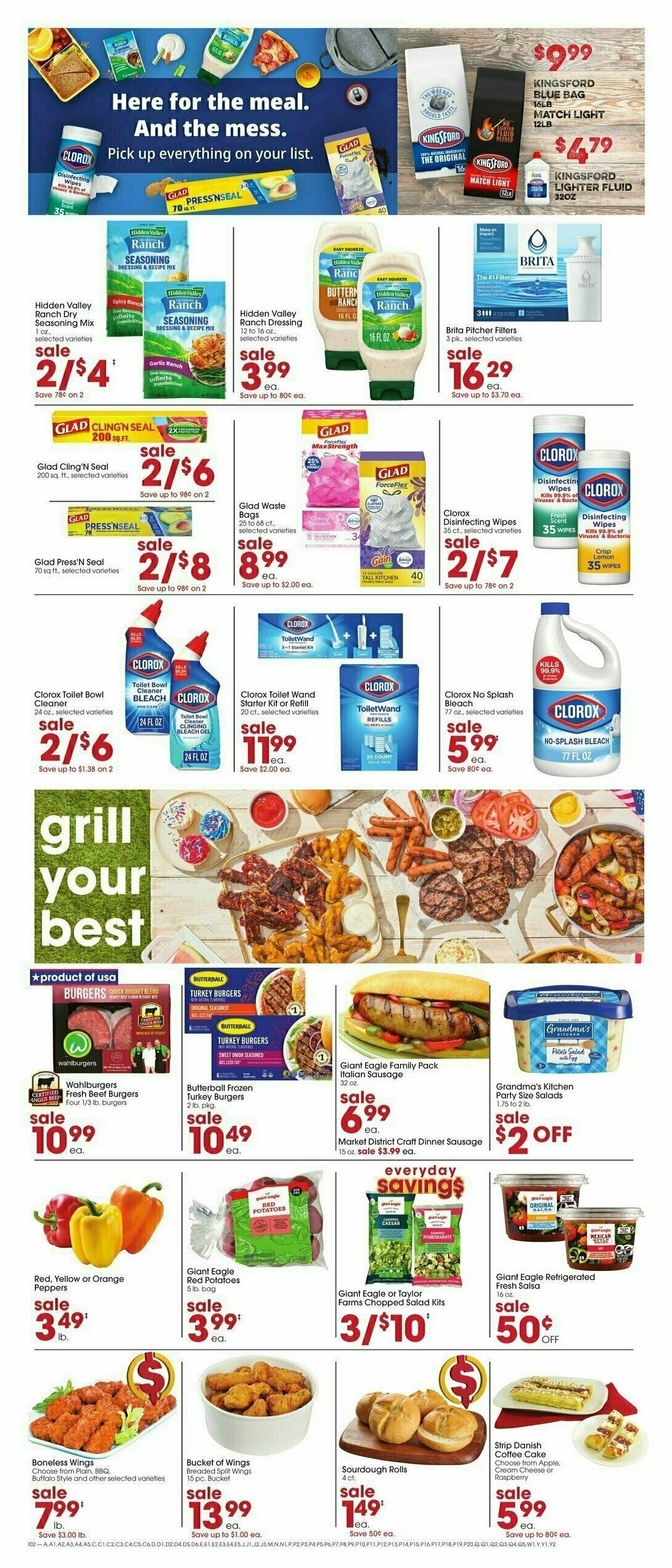 Giant Eagle Weekly Ad from August 28