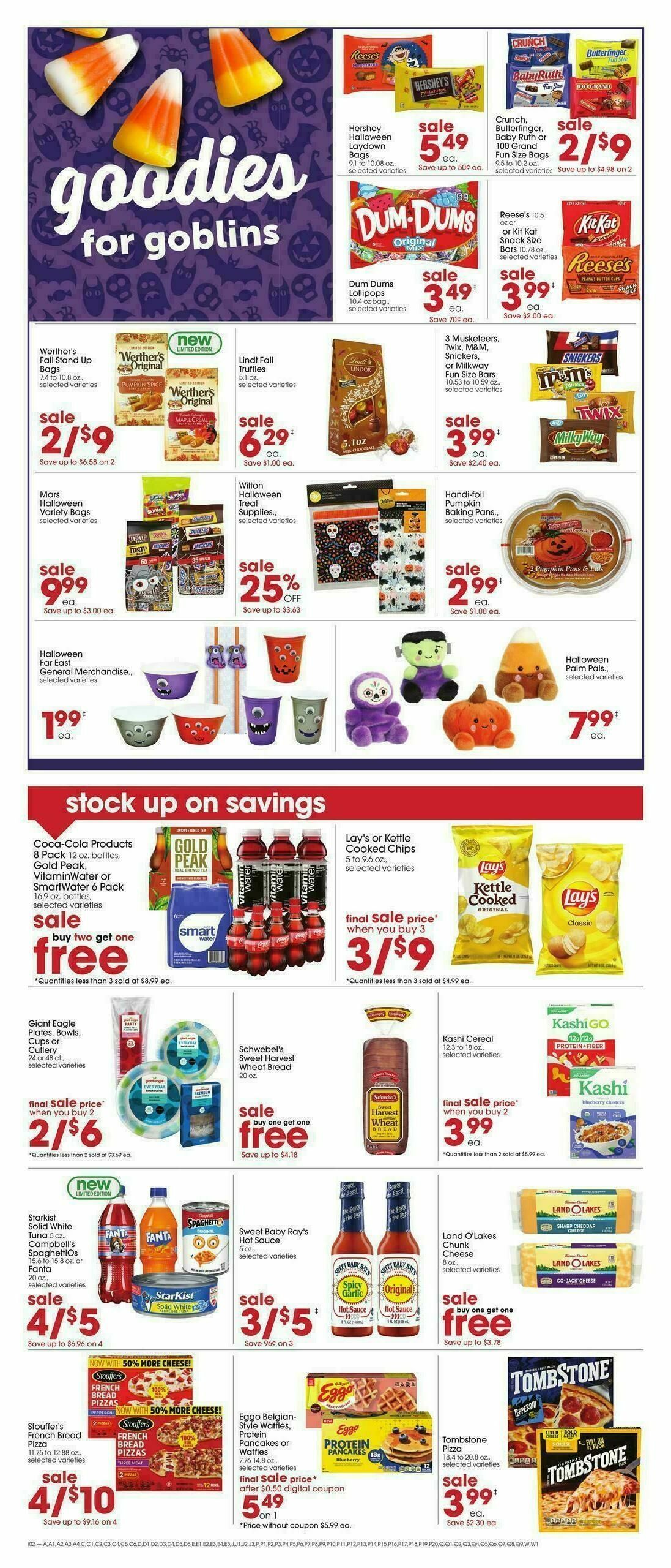 Giant Eagle Weekly Ad from September 11