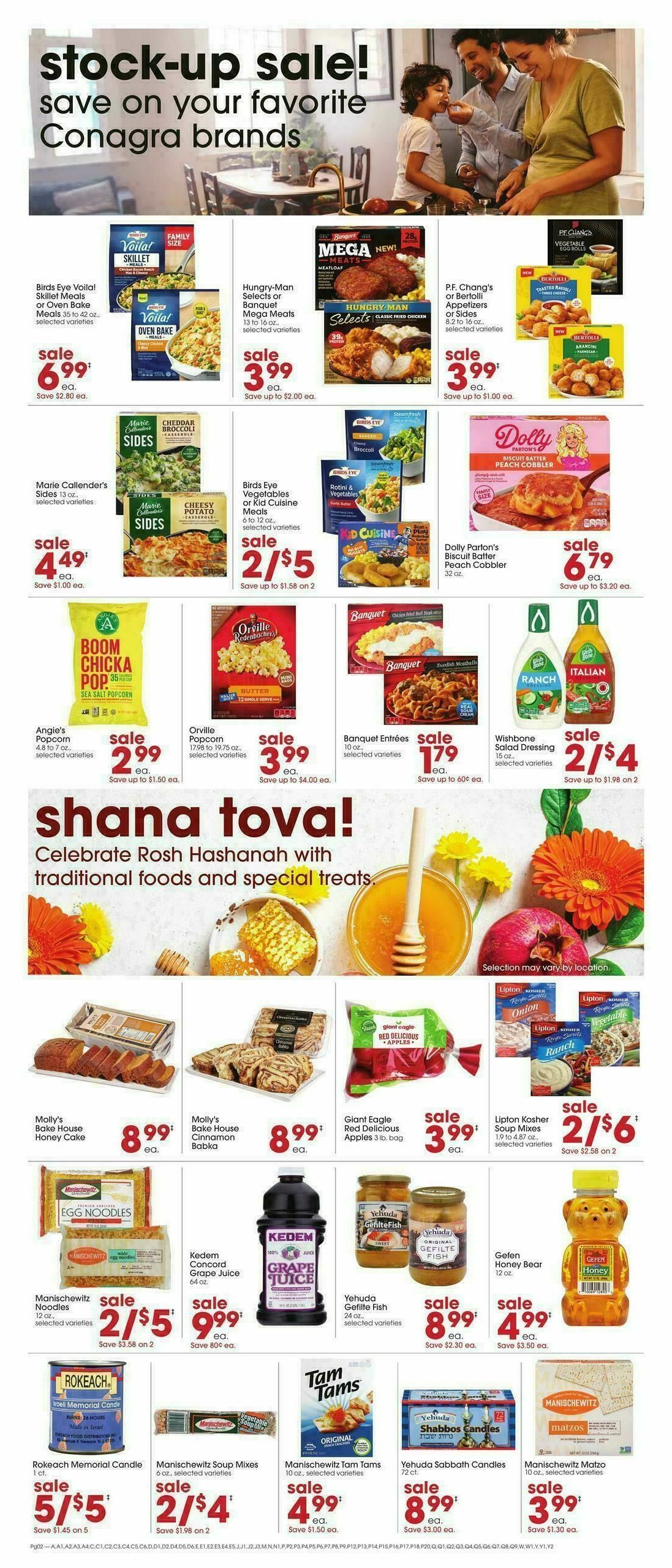Giant Eagle Weekly Ad from September 18
