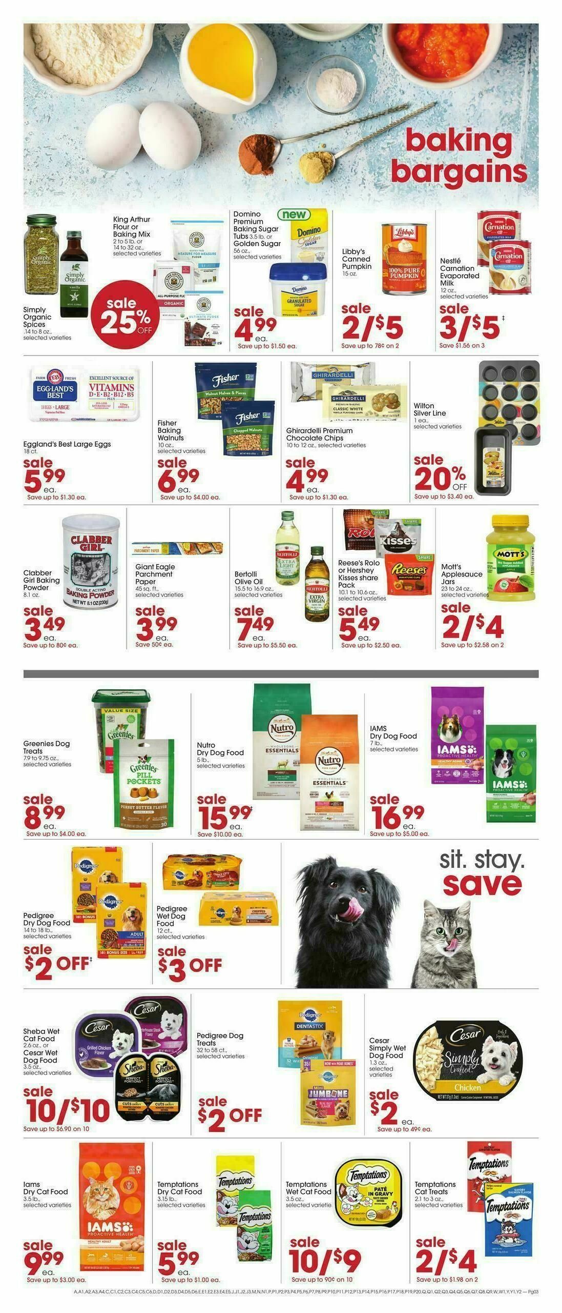 Giant Eagle Weekly Ad from September 18