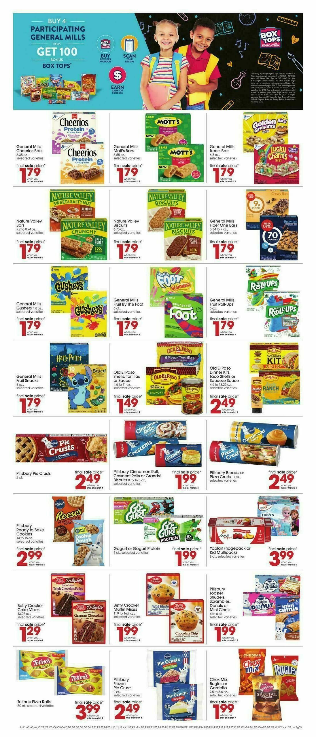 Giant Eagle Weekly Ad from October 9