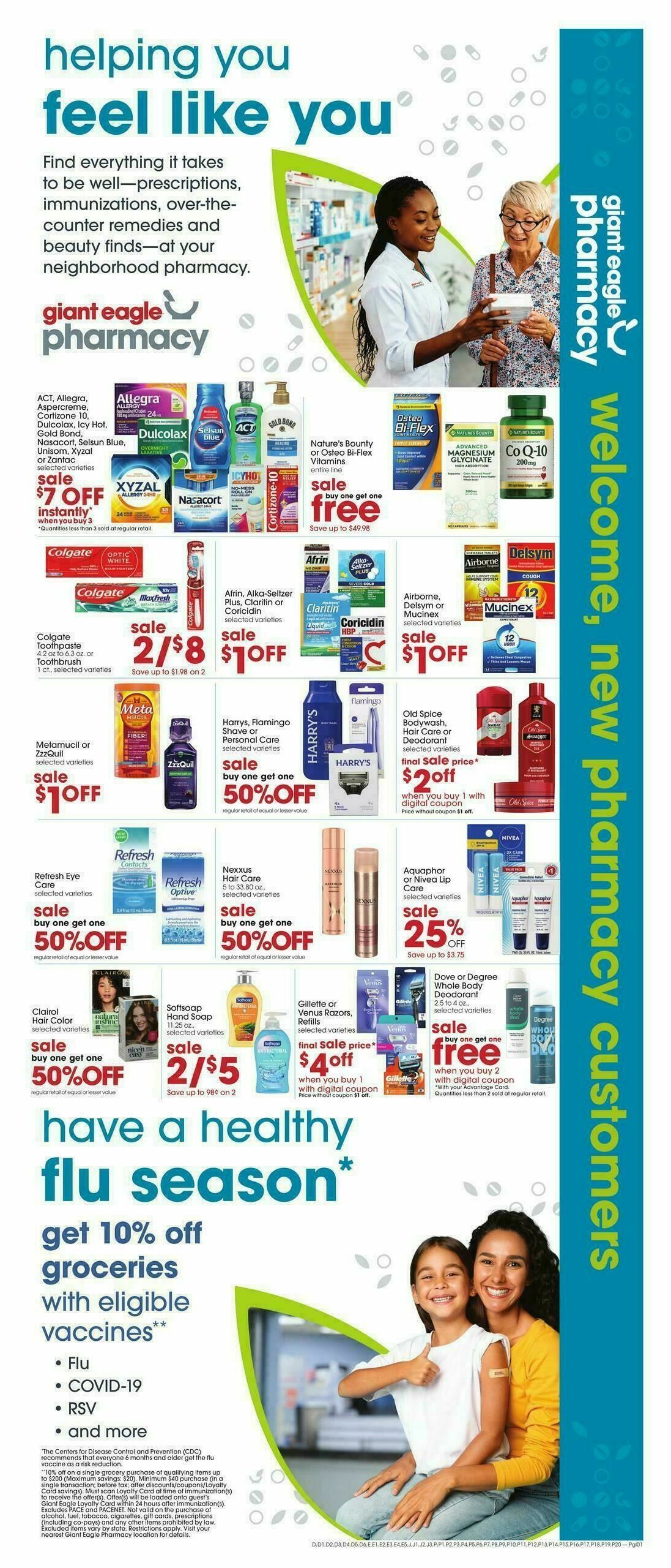 Giant Eagle Weekly Ad from October 16