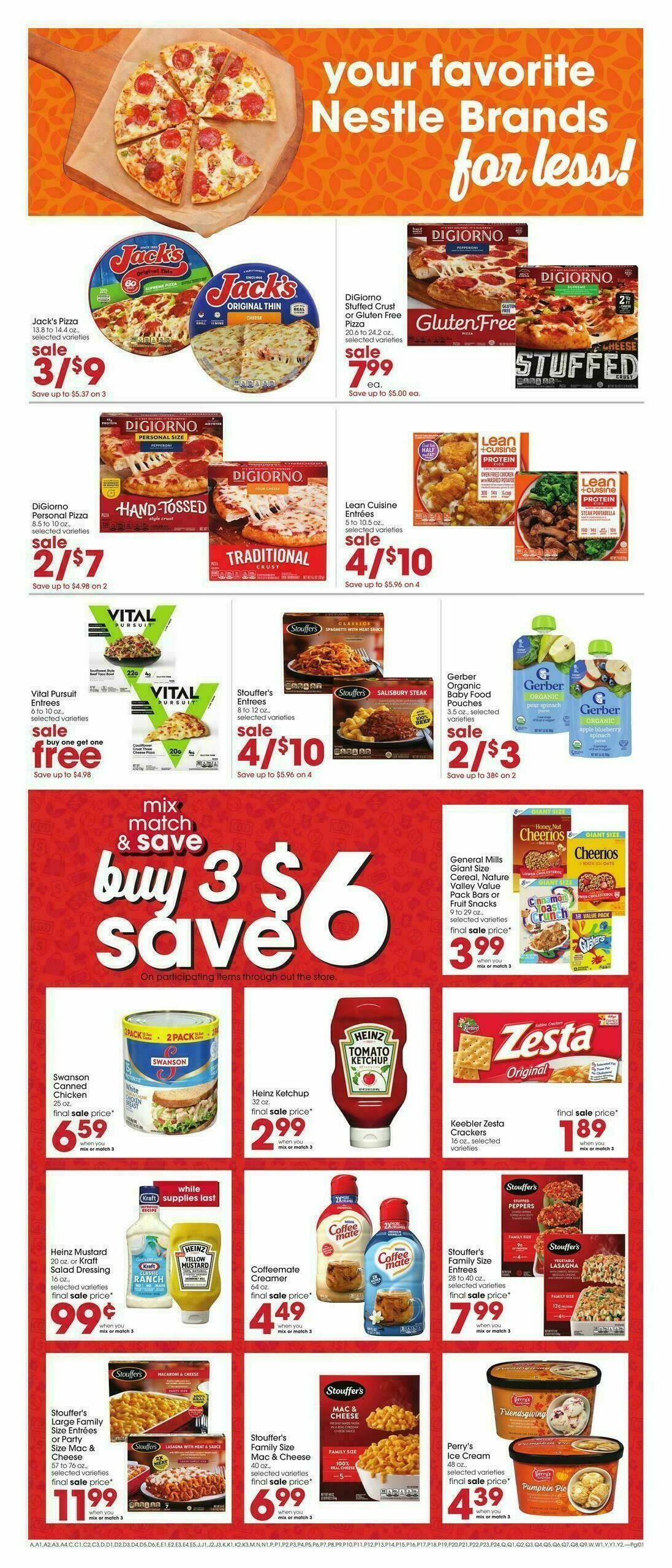 Giant Eagle Weekly Ad from November 6