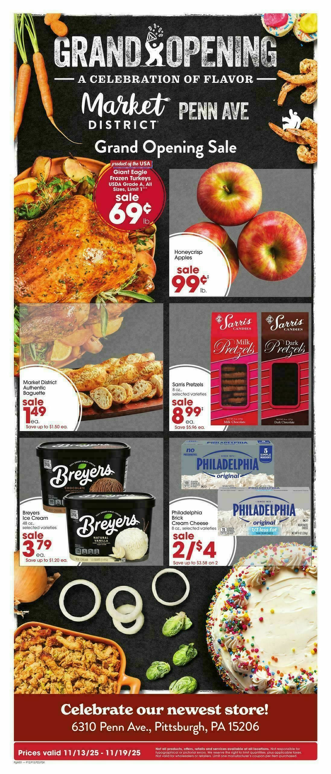 Giant Eagle Weekly Ad from November 13