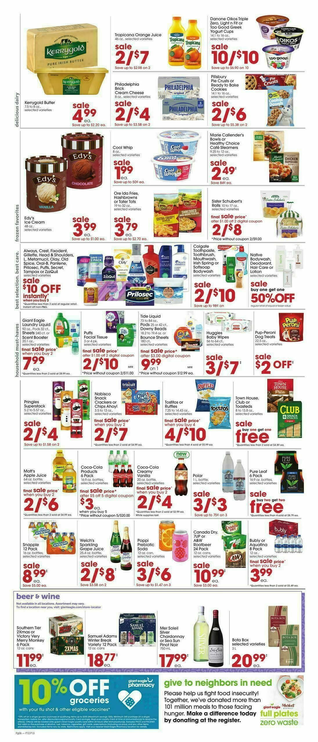 Giant Eagle Weekly Ad from November 13
