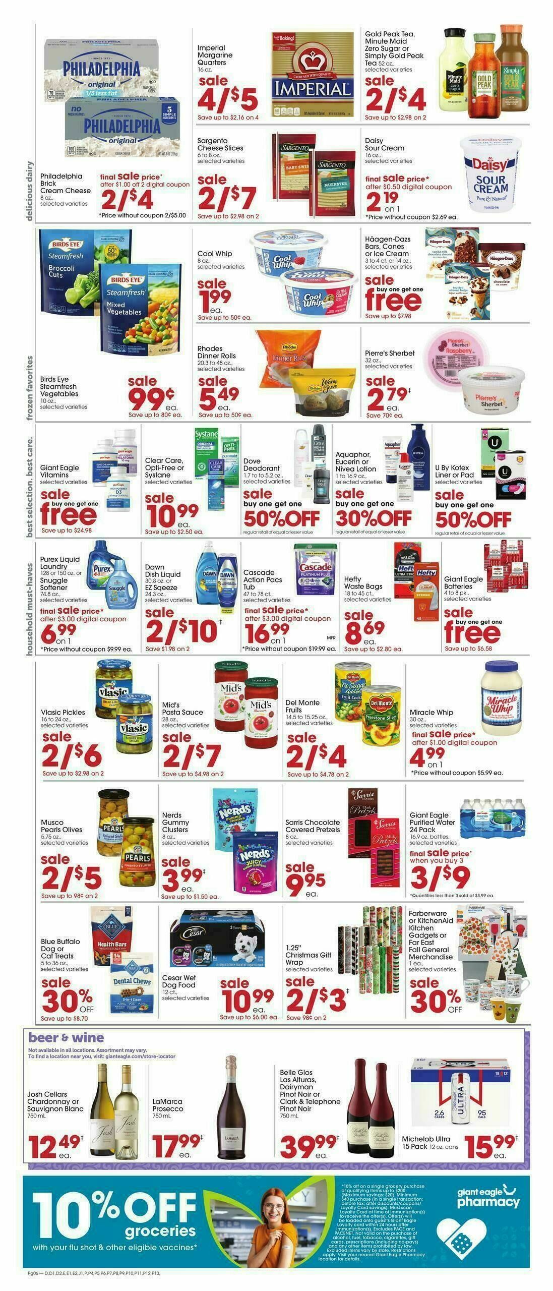Giant Eagle Weekly Ad from November 20