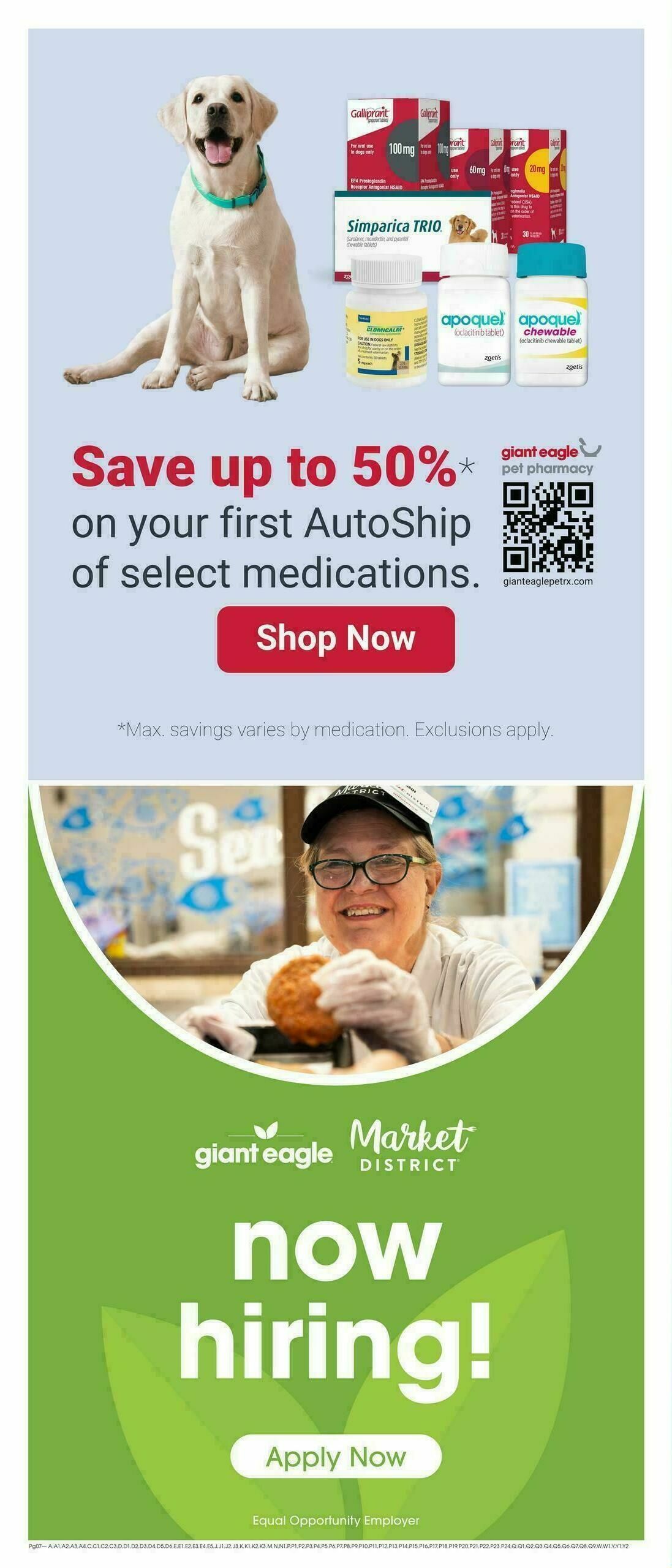 Giant Eagle Weekly Ad from November 20