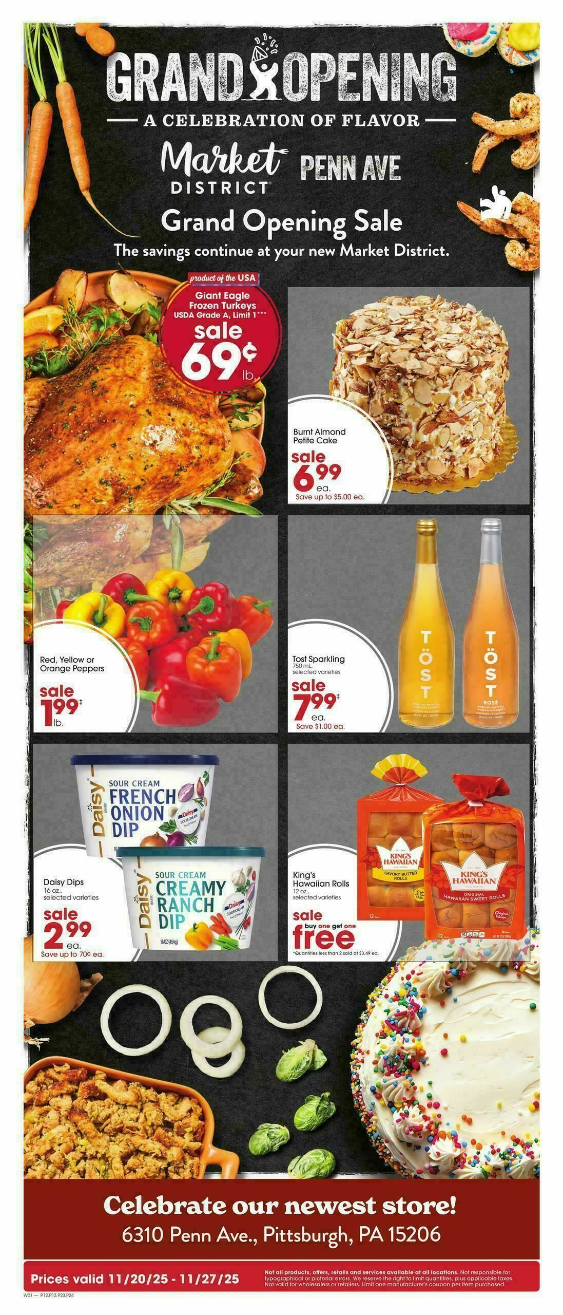 Giant Eagle Weekly Ad from November 20