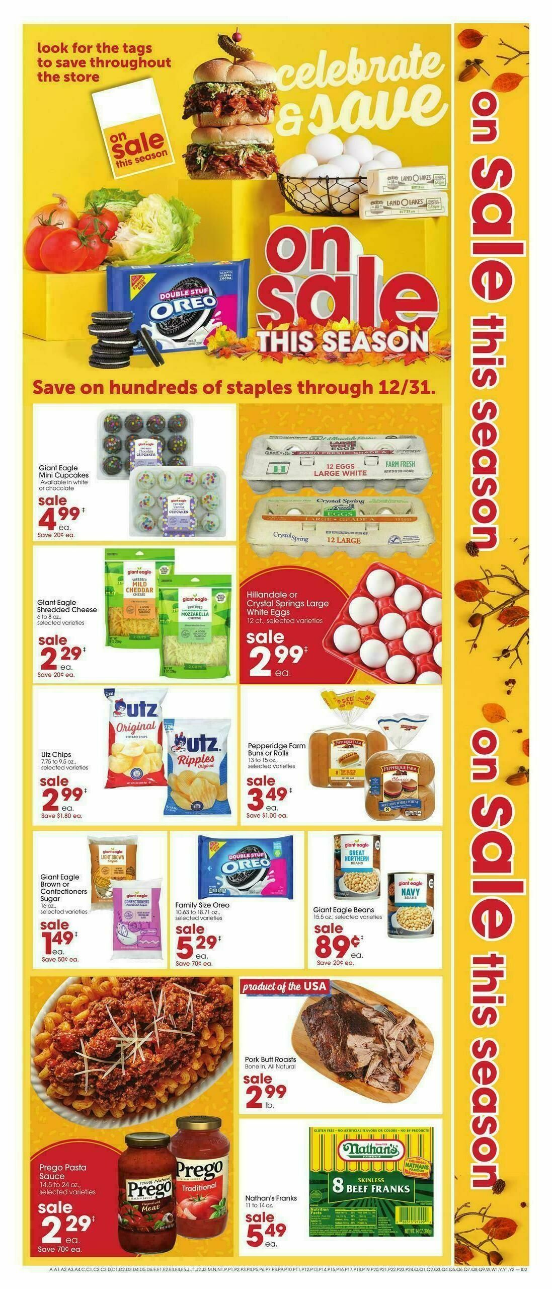 Giant Eagle Weekly Ad from November 20
