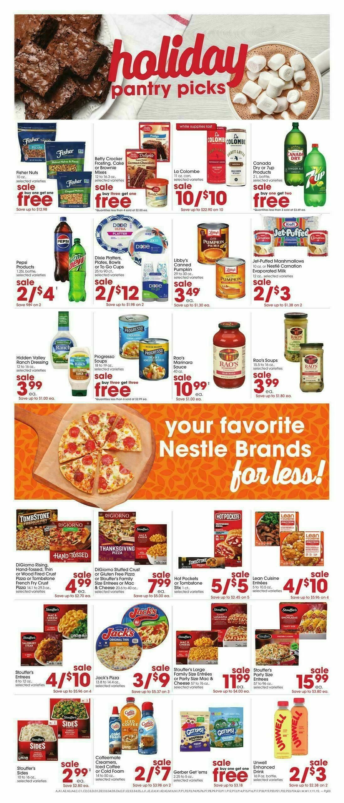 Giant Eagle Weekly Ad from November 20