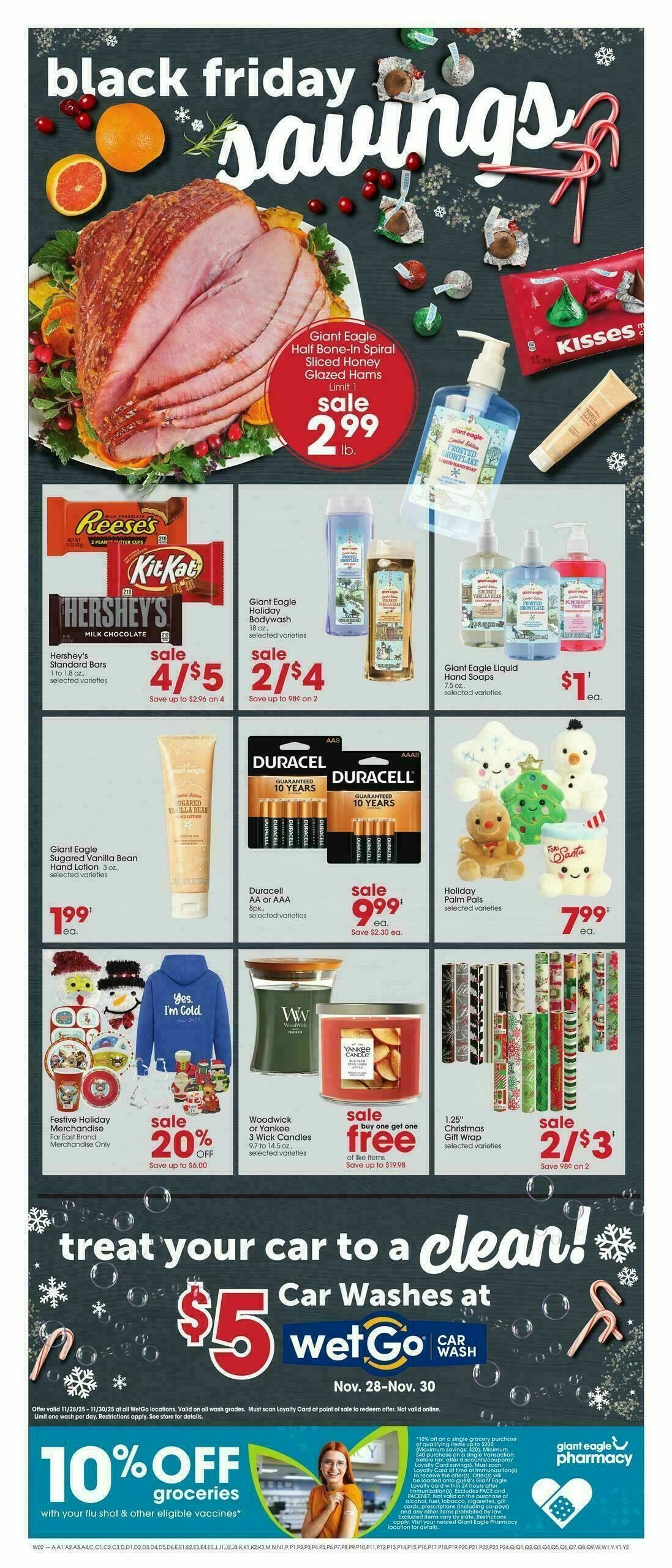 Giant Eagle Weekly Ad from November 28
