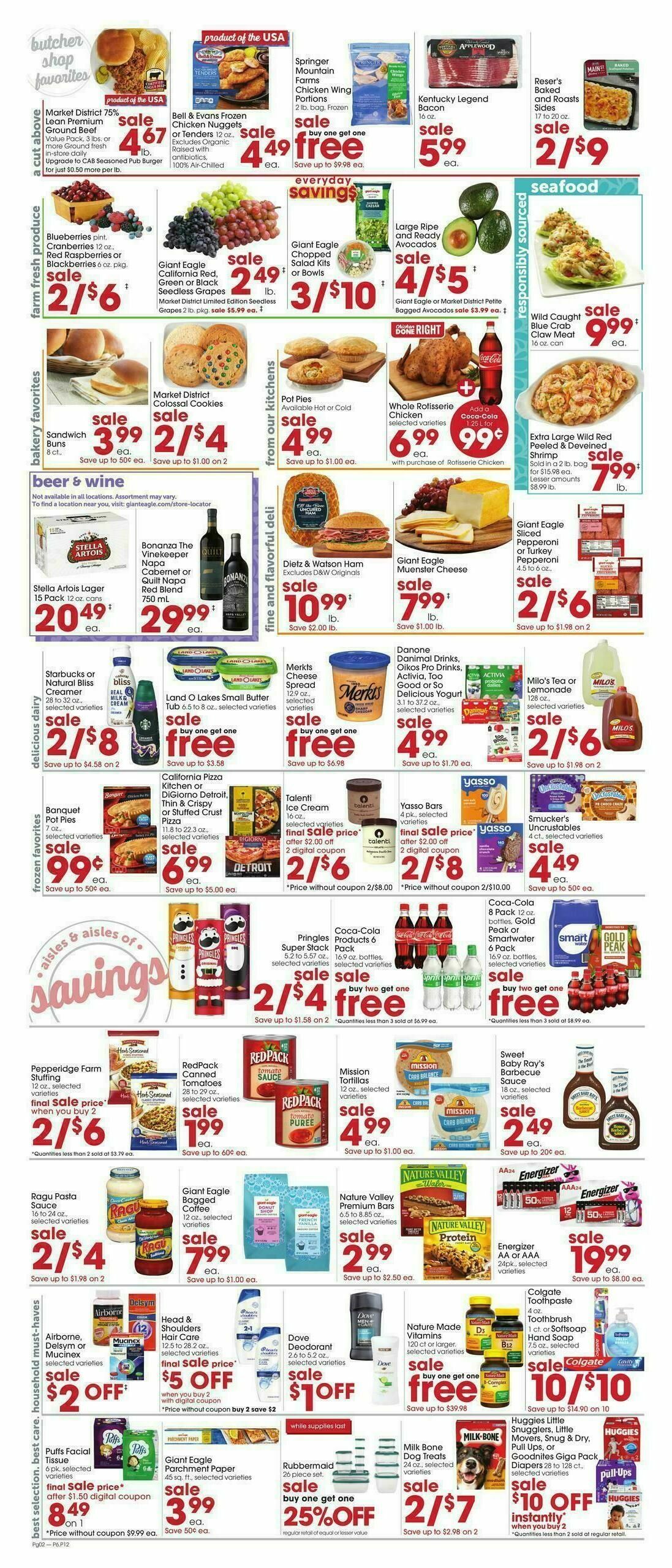 Giant Eagle Weekly Ad from November 28