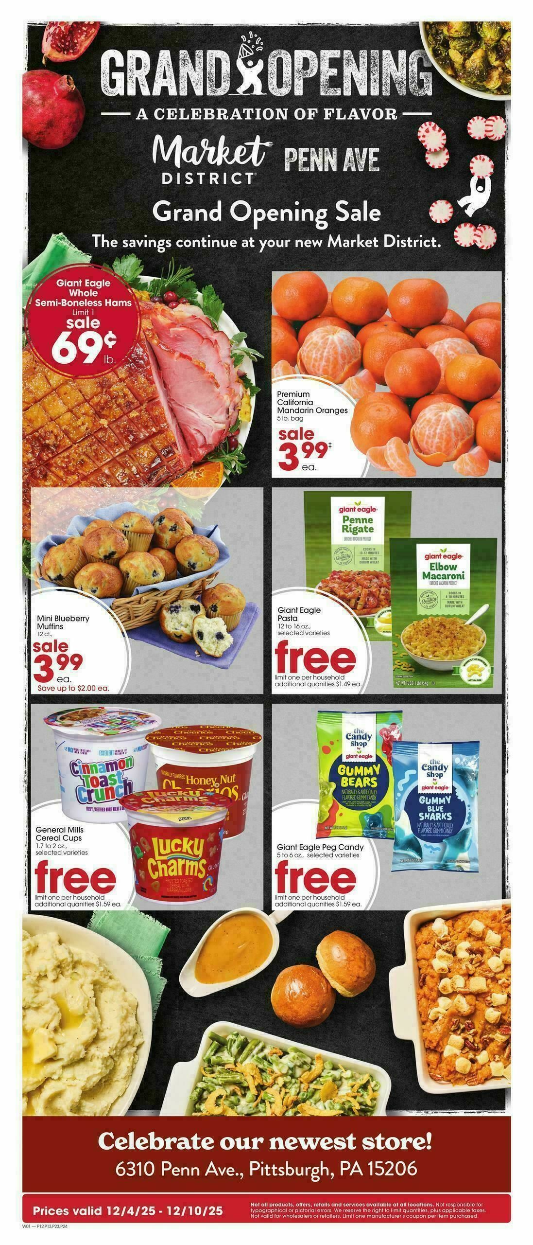 Giant Eagle Weekly Ad from December 4