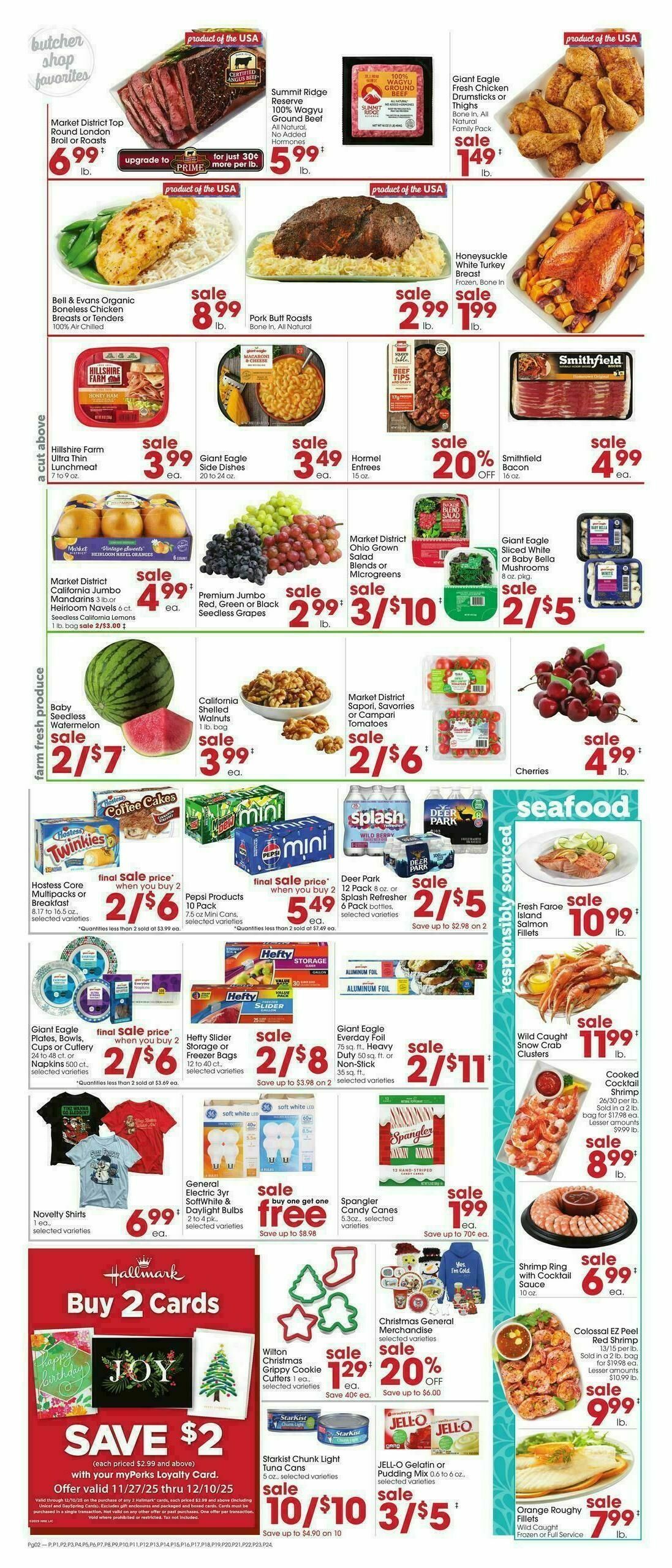 Giant Eagle Weekly Ad from December 4