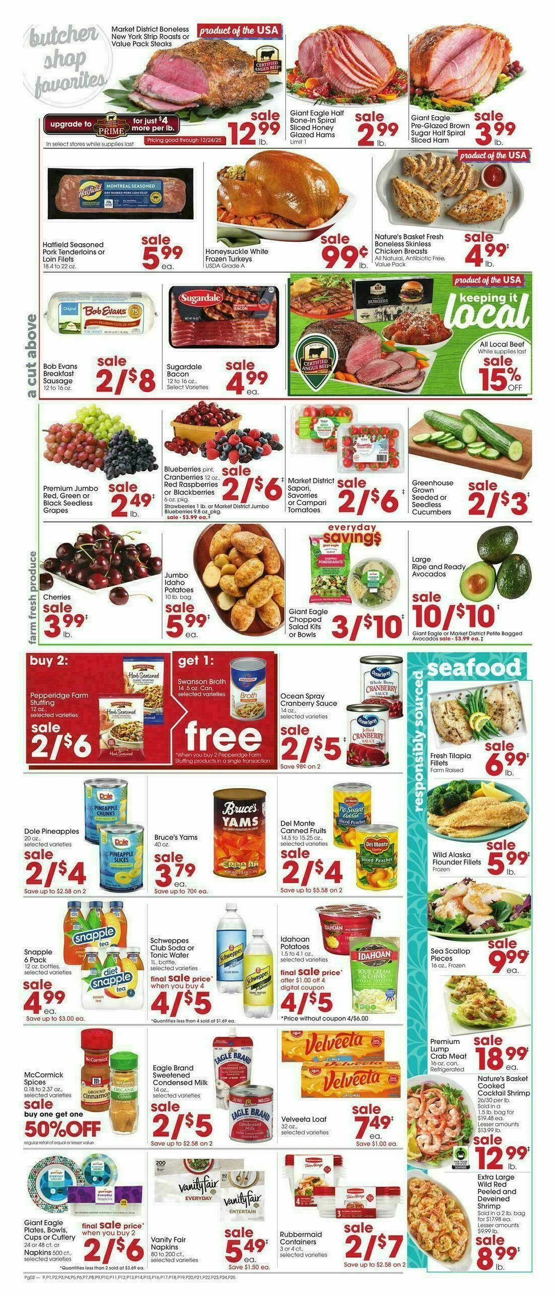 Giant Eagle Weekly Ad from December 11