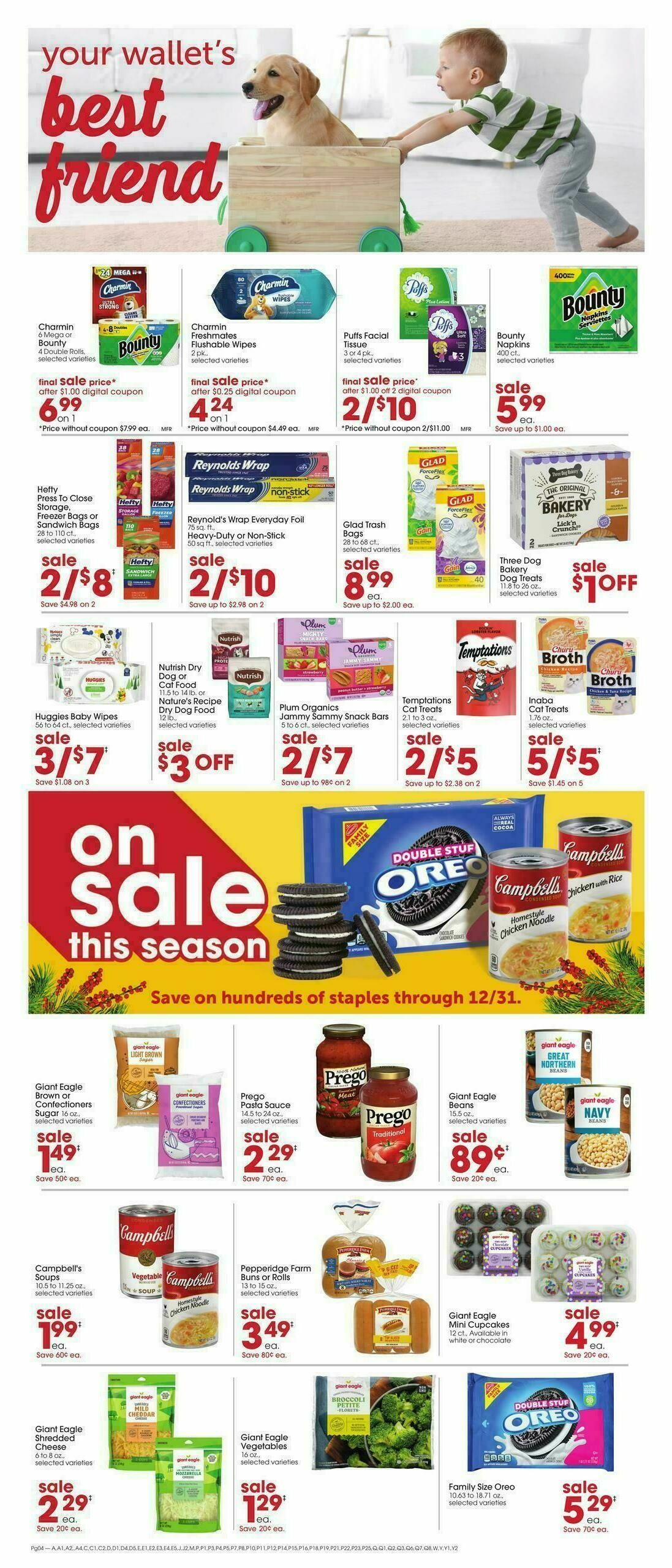 Giant Eagle Weekly Ad from December 11