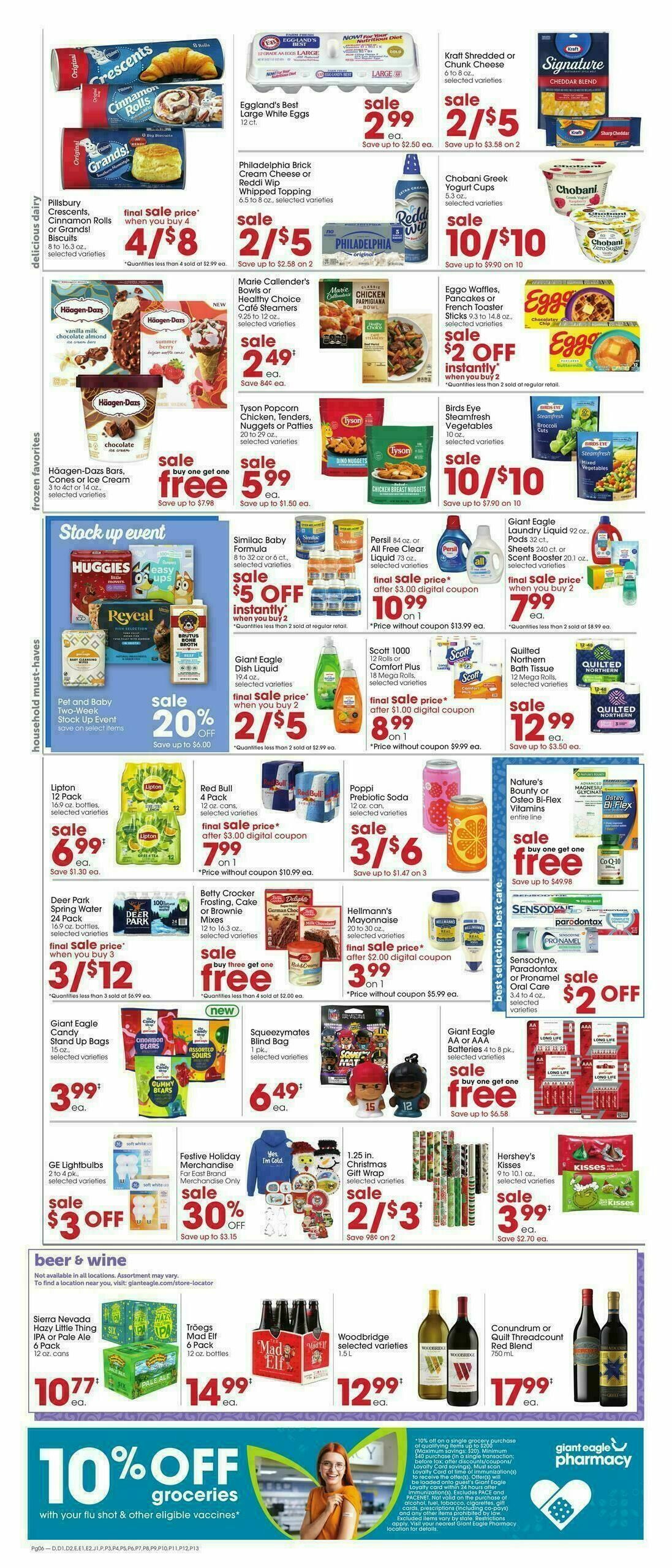 Giant Eagle Weekly Ad from December 11
