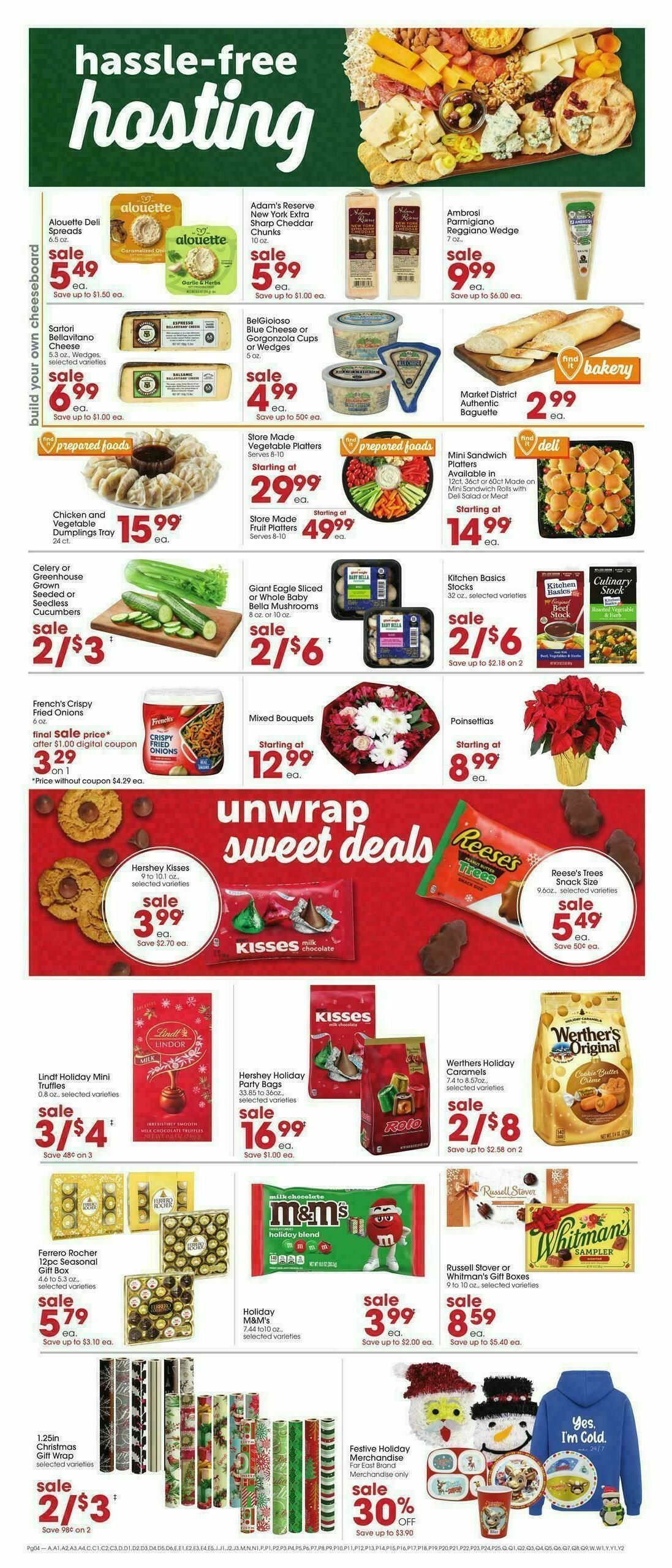 Giant Eagle Weekly Ad from December 18