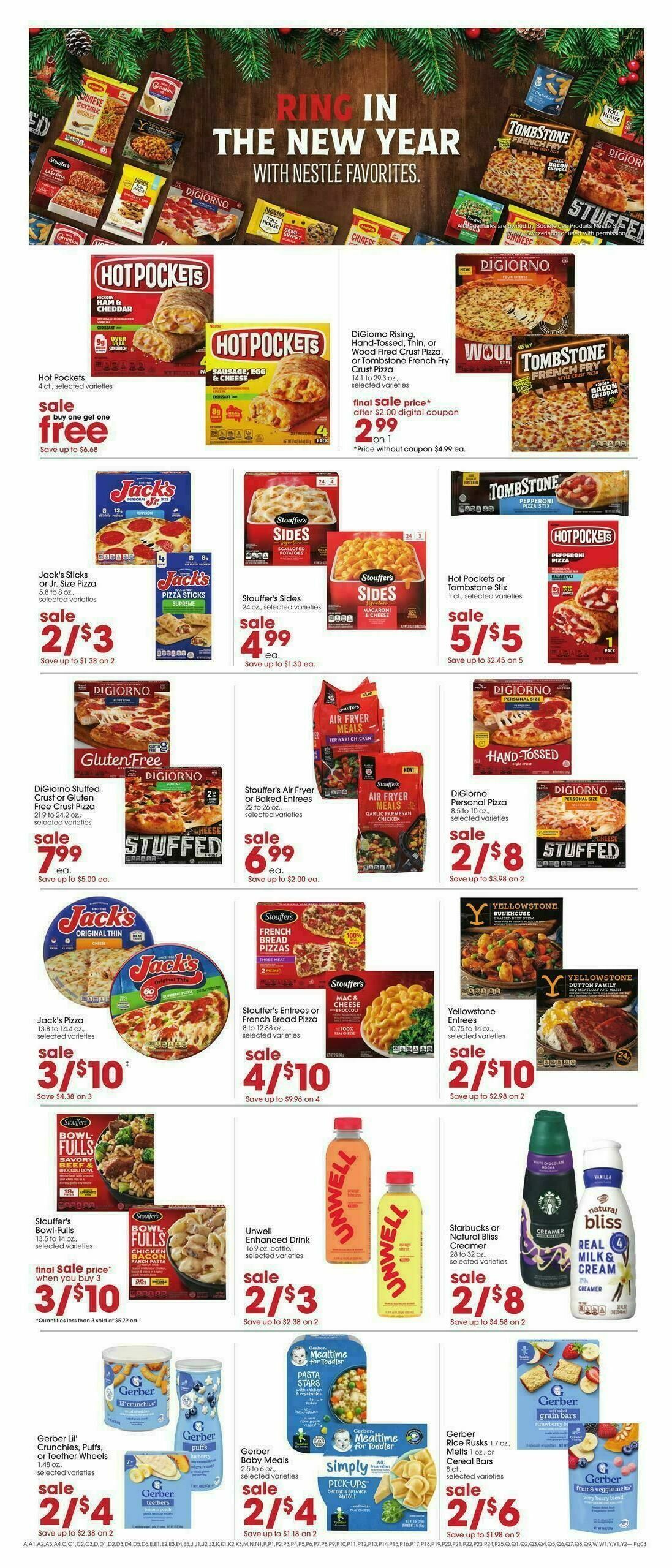 Giant Eagle Weekly Ad from December 25