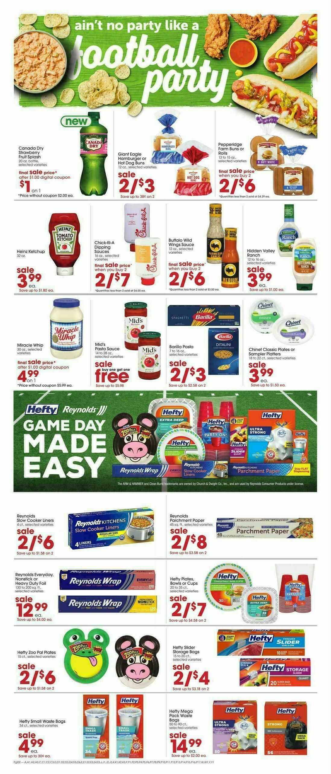 Giant Eagle Weekly Ad from February 5