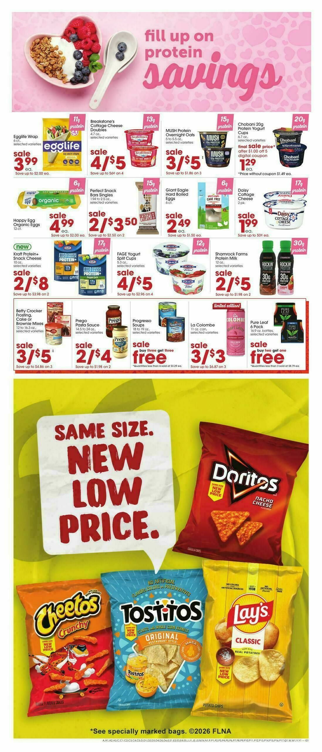 Giant Eagle Weekly Ad from February 12