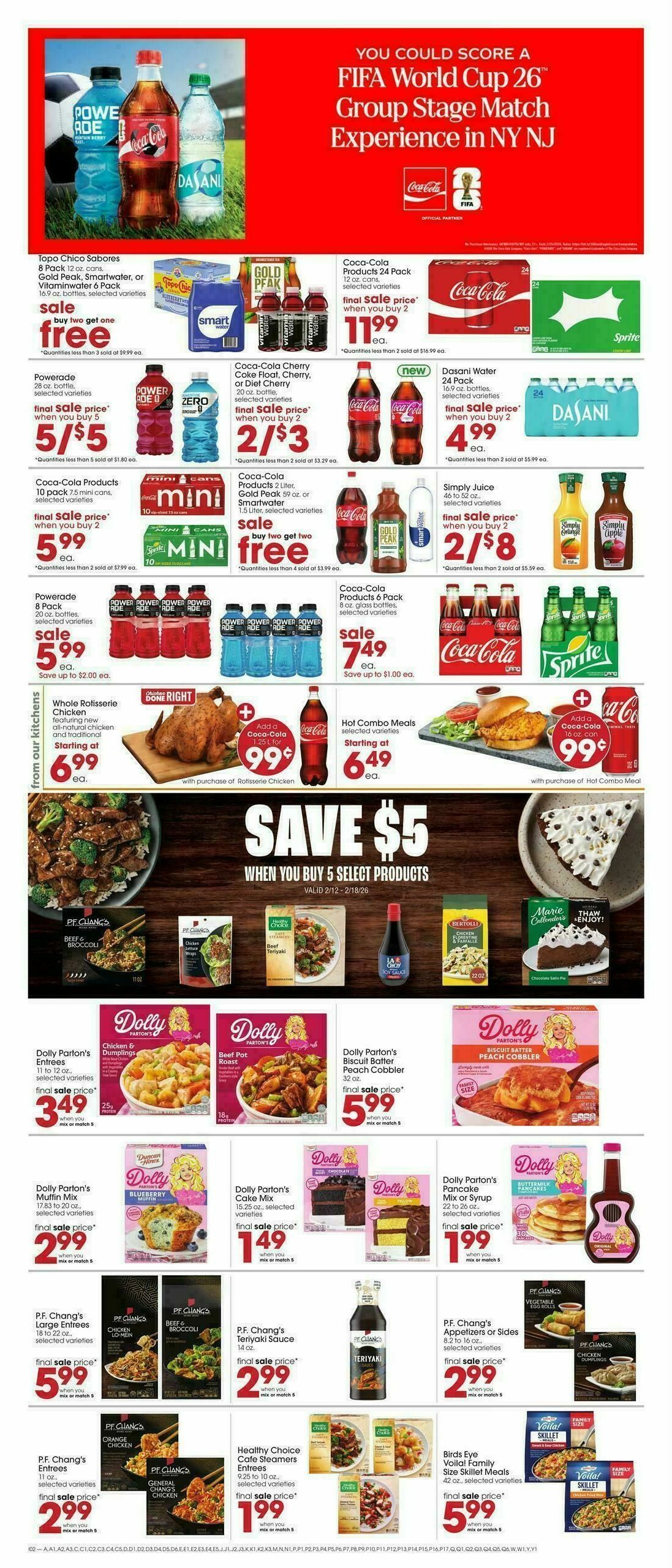 Giant Eagle Weekly Ad from February 12