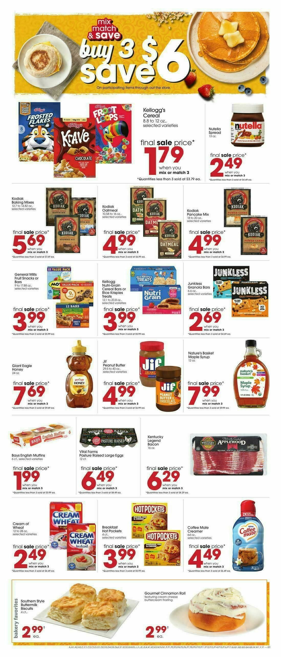 Giant Eagle Weekly Ad from February 19