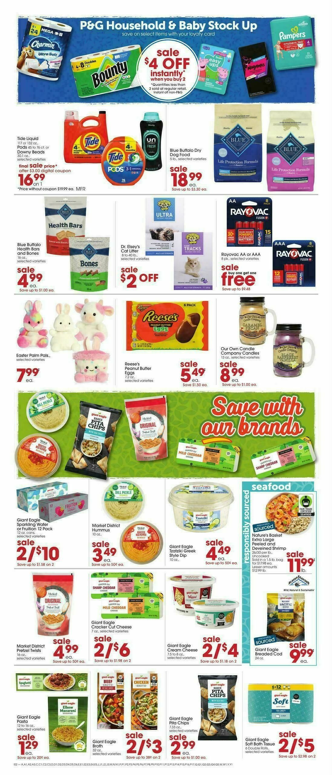 Giant Eagle Weekly Ad from February 19