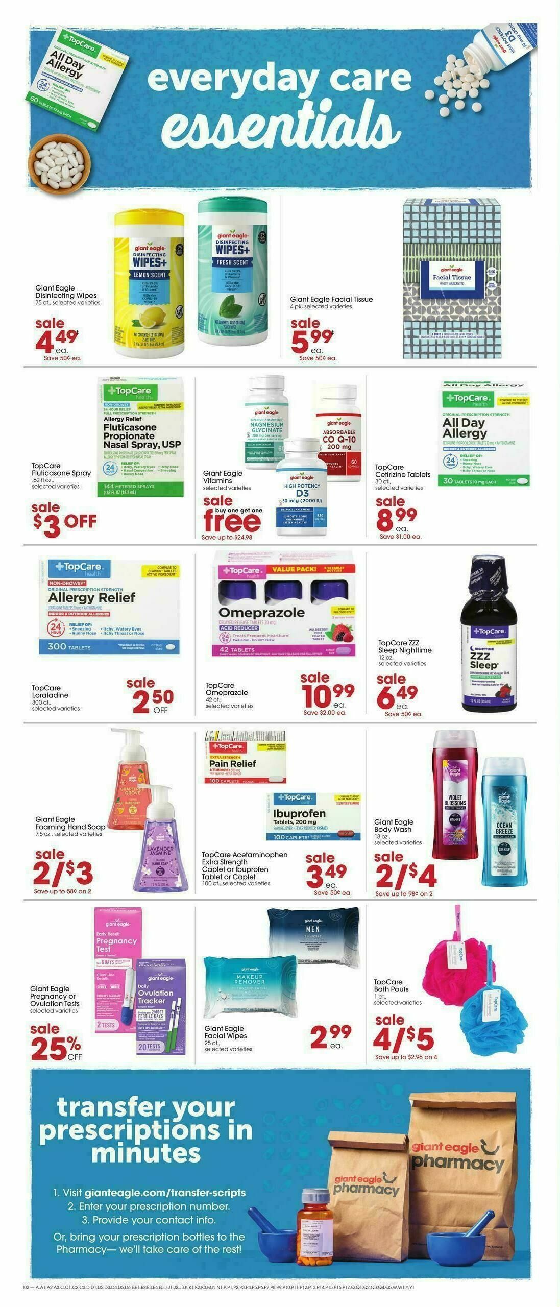 Giant Eagle Weekly Ad from March 12