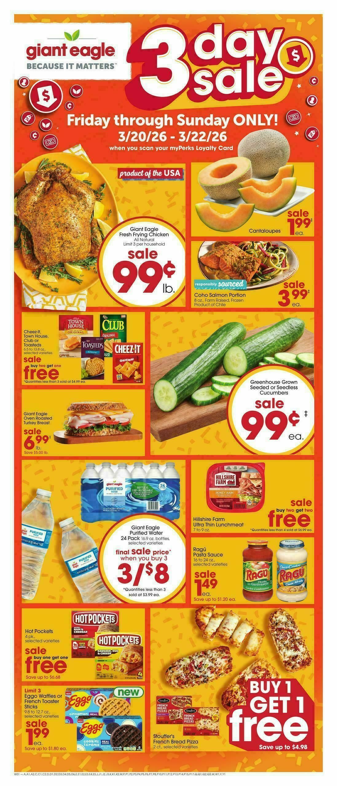 Giant Eagle Weekly Ad from March 19