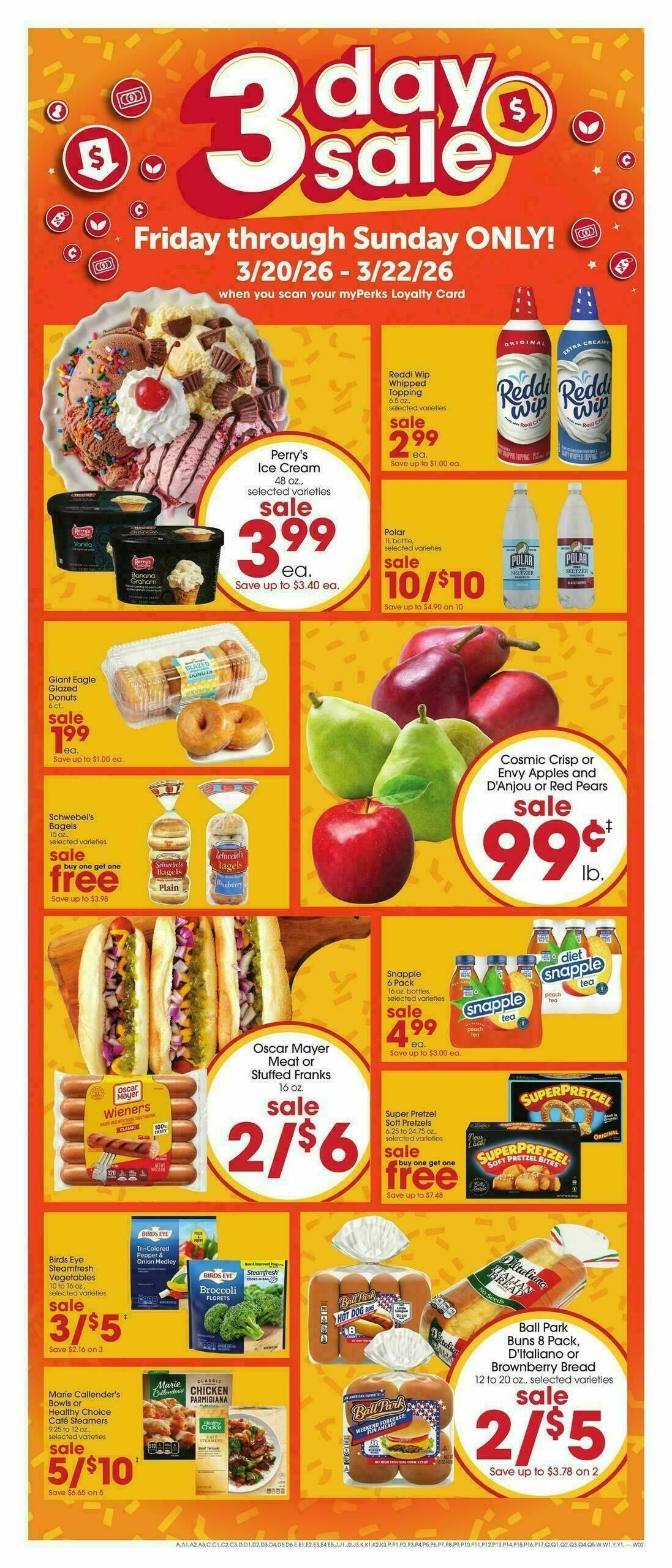 Giant Eagle Weekly Ad from March 19