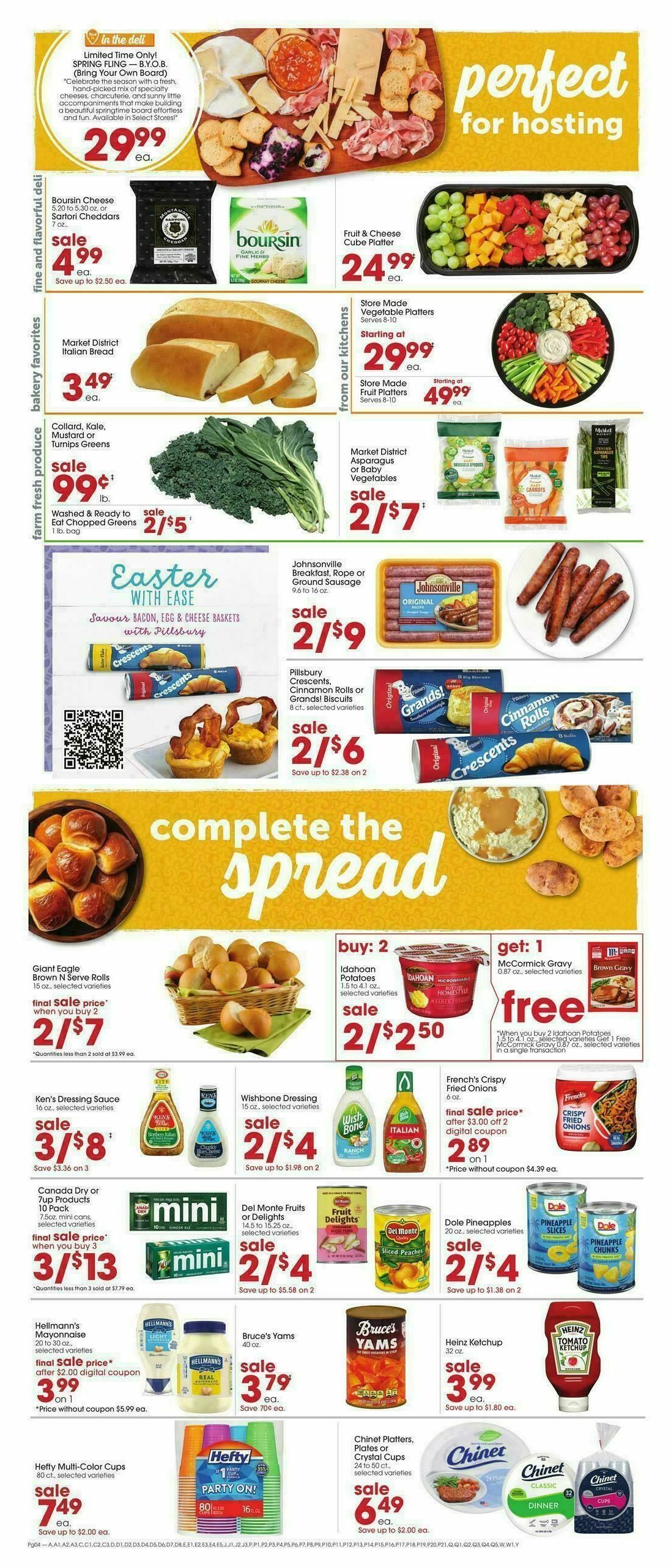 Giant Eagle Weekly Ad from March 26