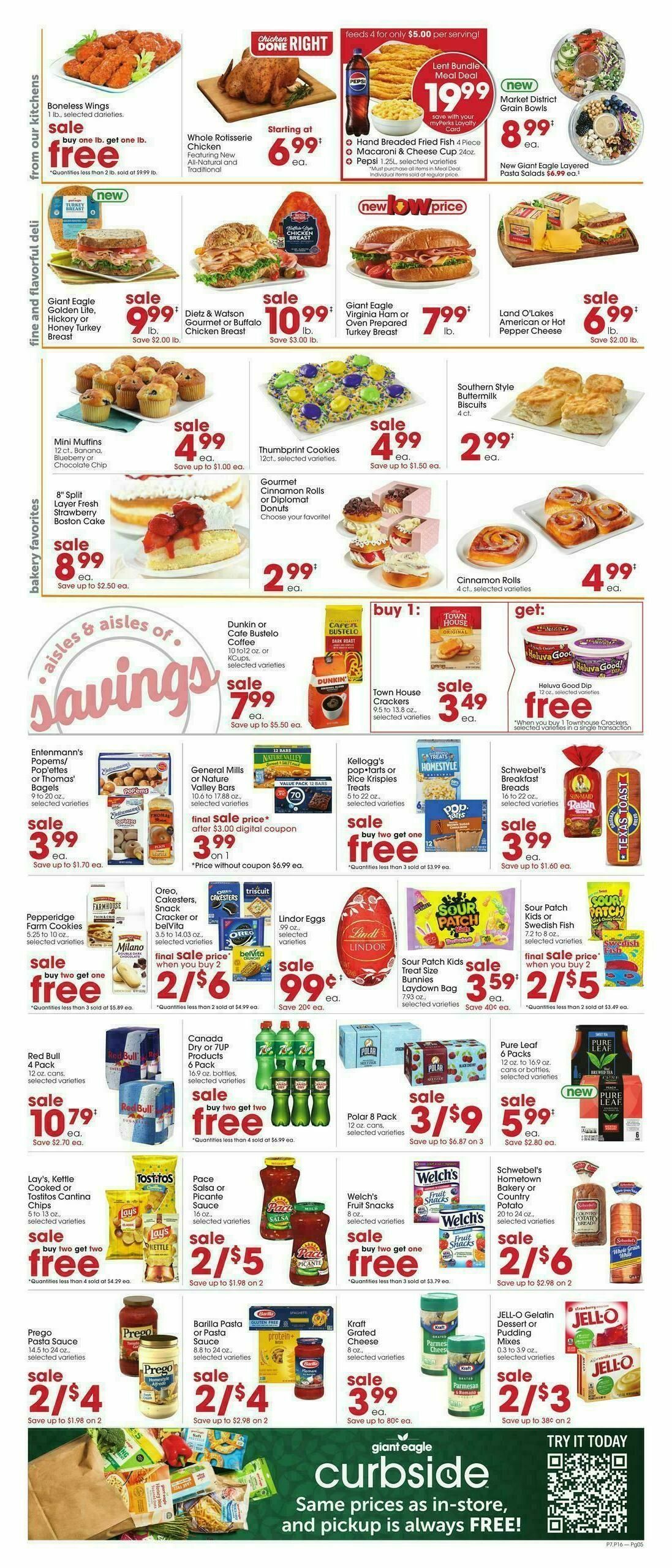 Giant Eagle Weekly Ad from March 26