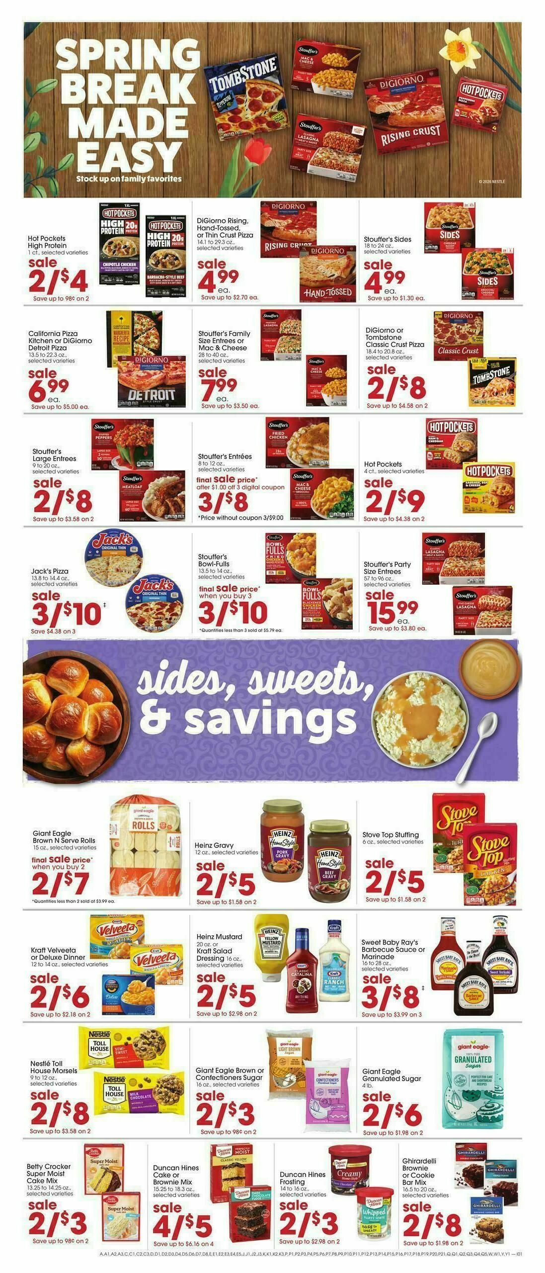 Giant Eagle Weekly Ad from April 2