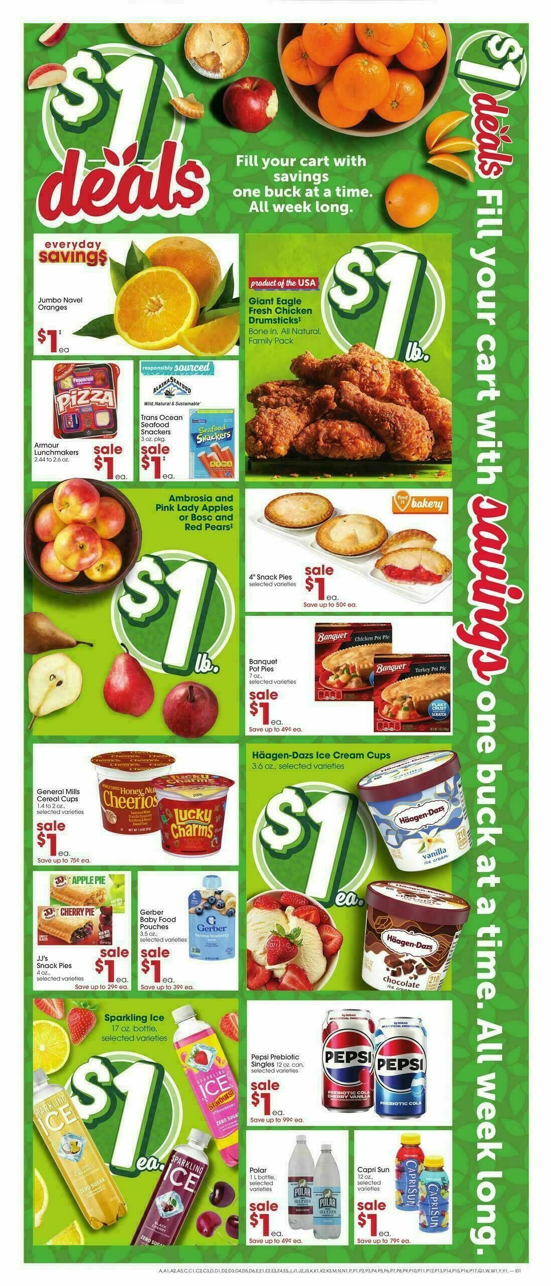Giant Eagle Weekly Ad from April 9