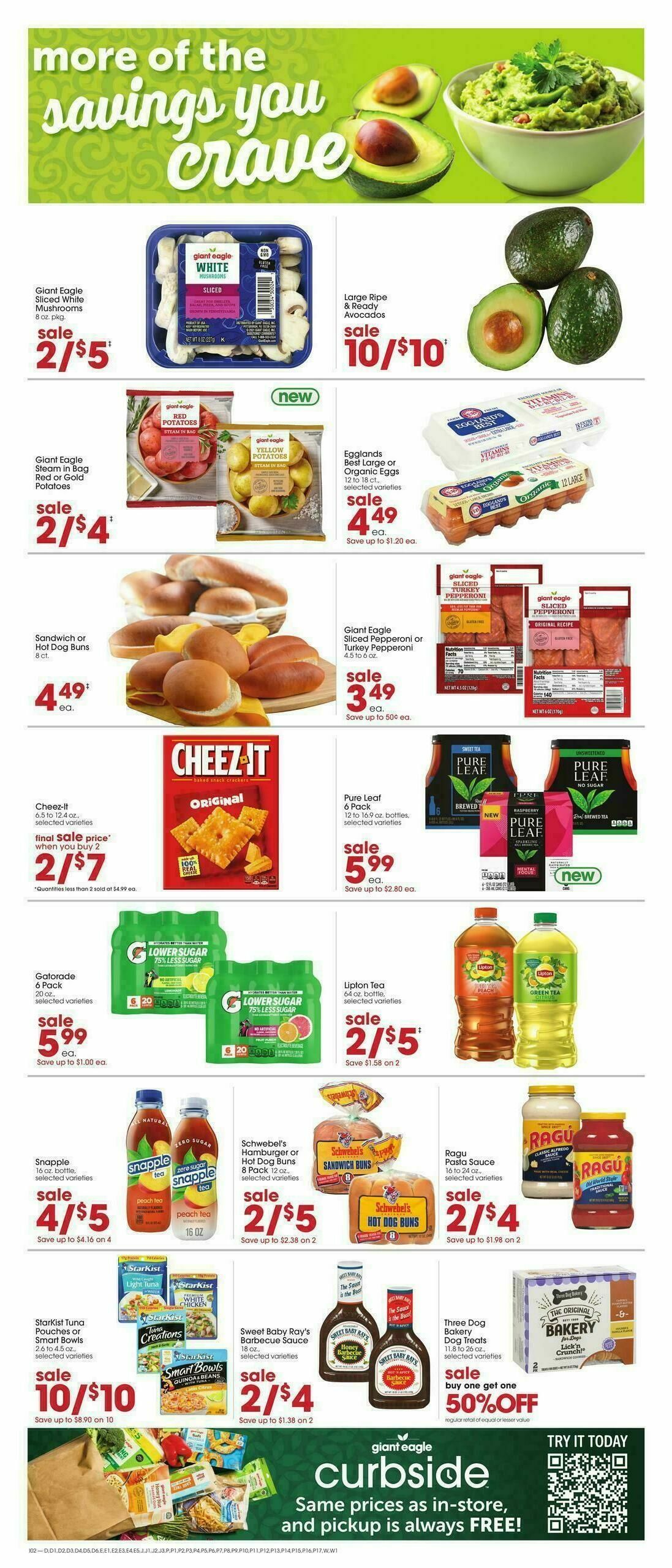 Giant Eagle Weekly Ad from April 9