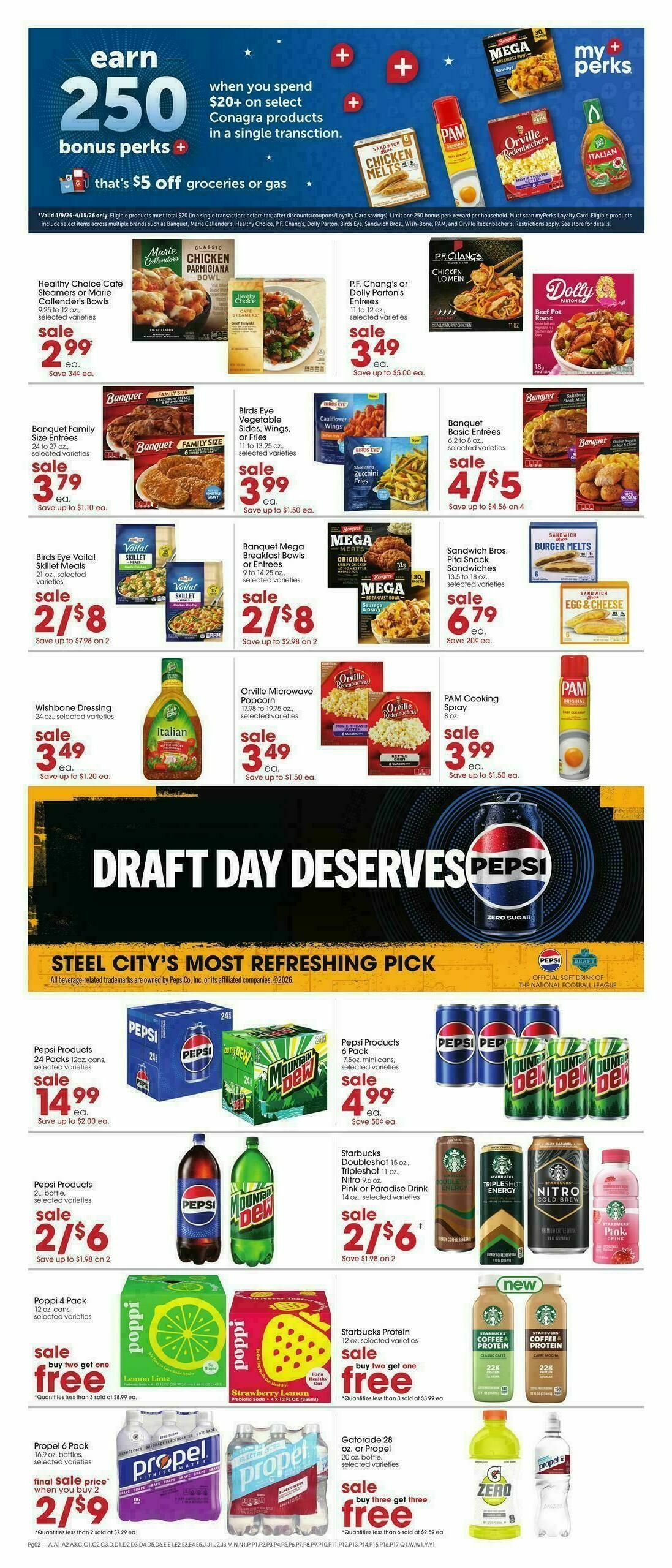 Giant Eagle Weekly Ad from April 9