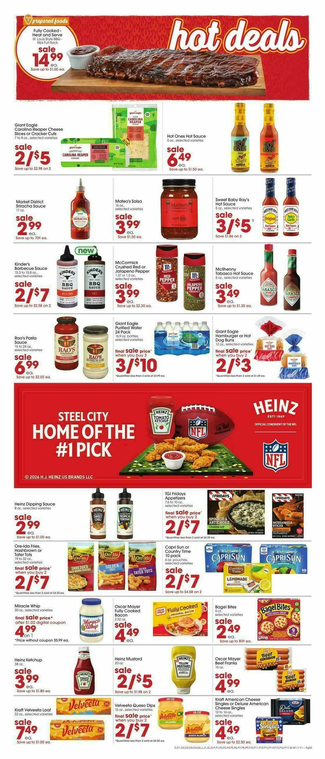 Giant Eagle Weekly Ad from April 9
