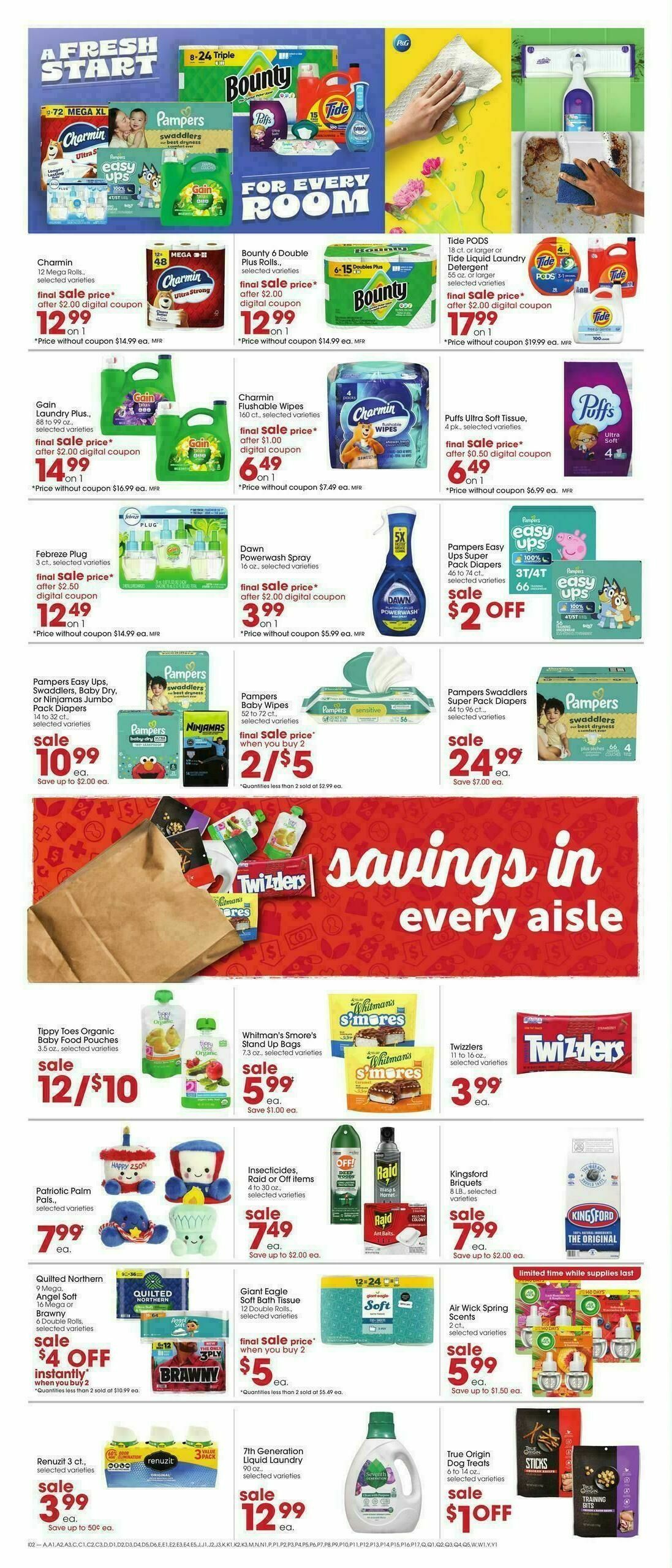 Giant Eagle Weekly Ad from April 16
