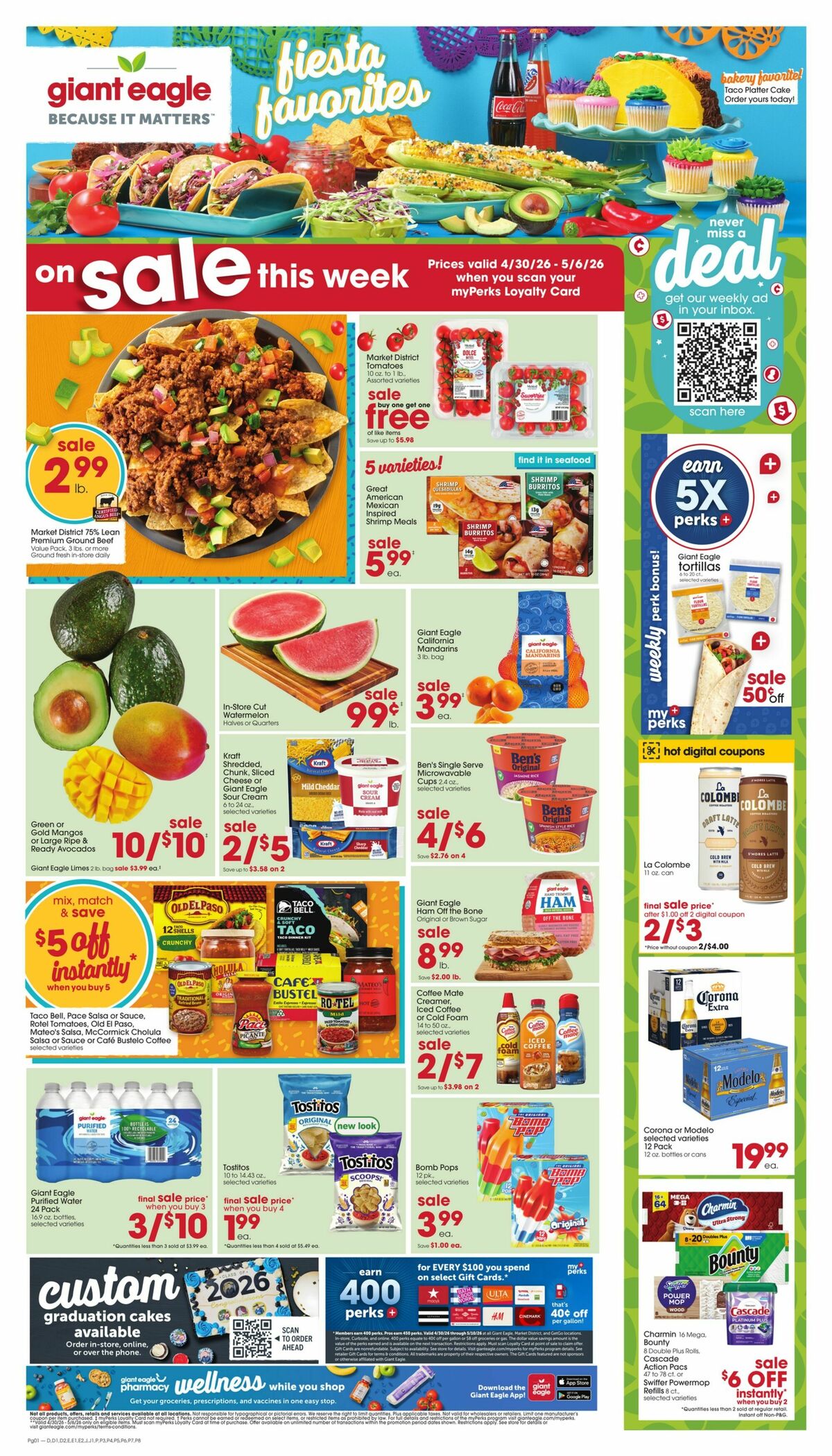 Giant Eagle Weekly Ad from April 30