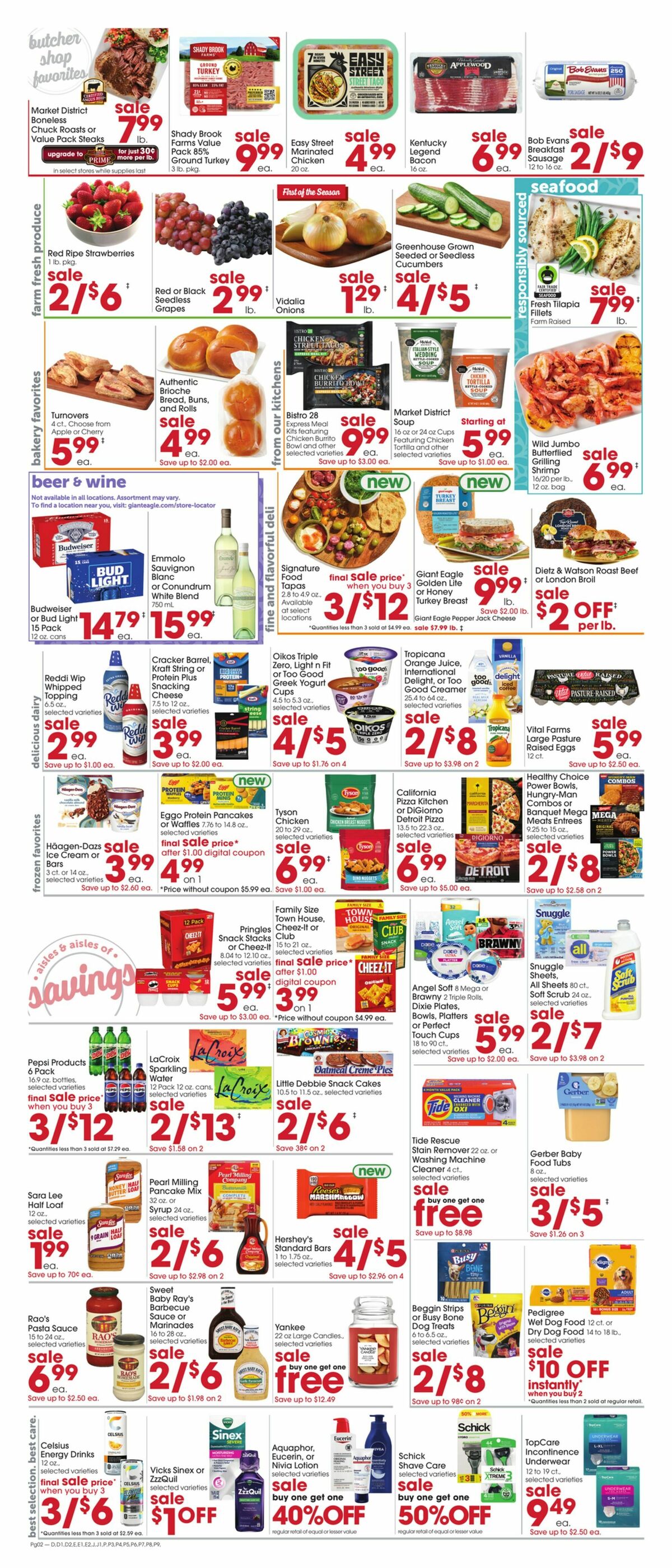 Giant Eagle Weekly Ad from April 30