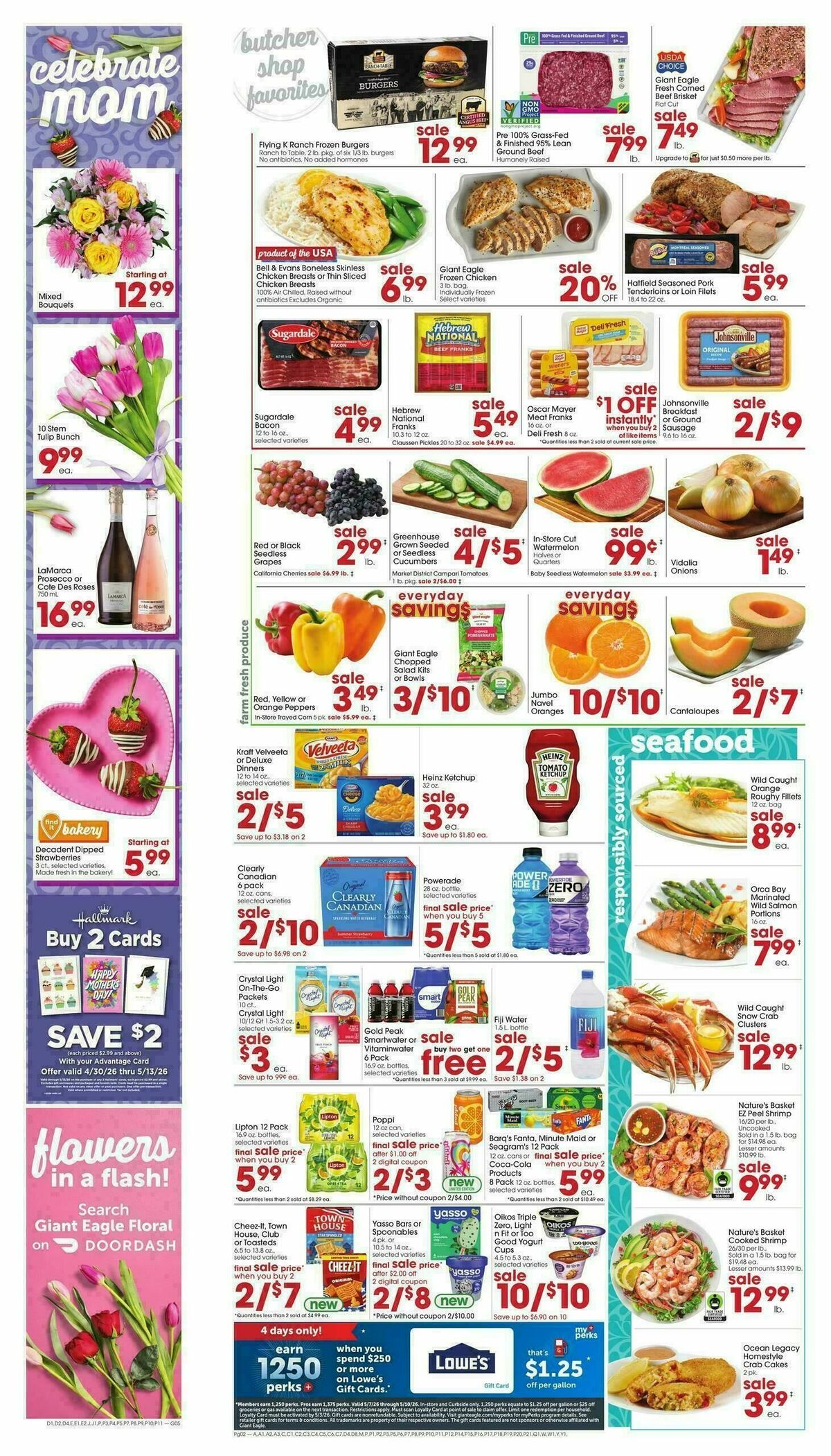 Giant Eagle Weekly Ad from May 7
