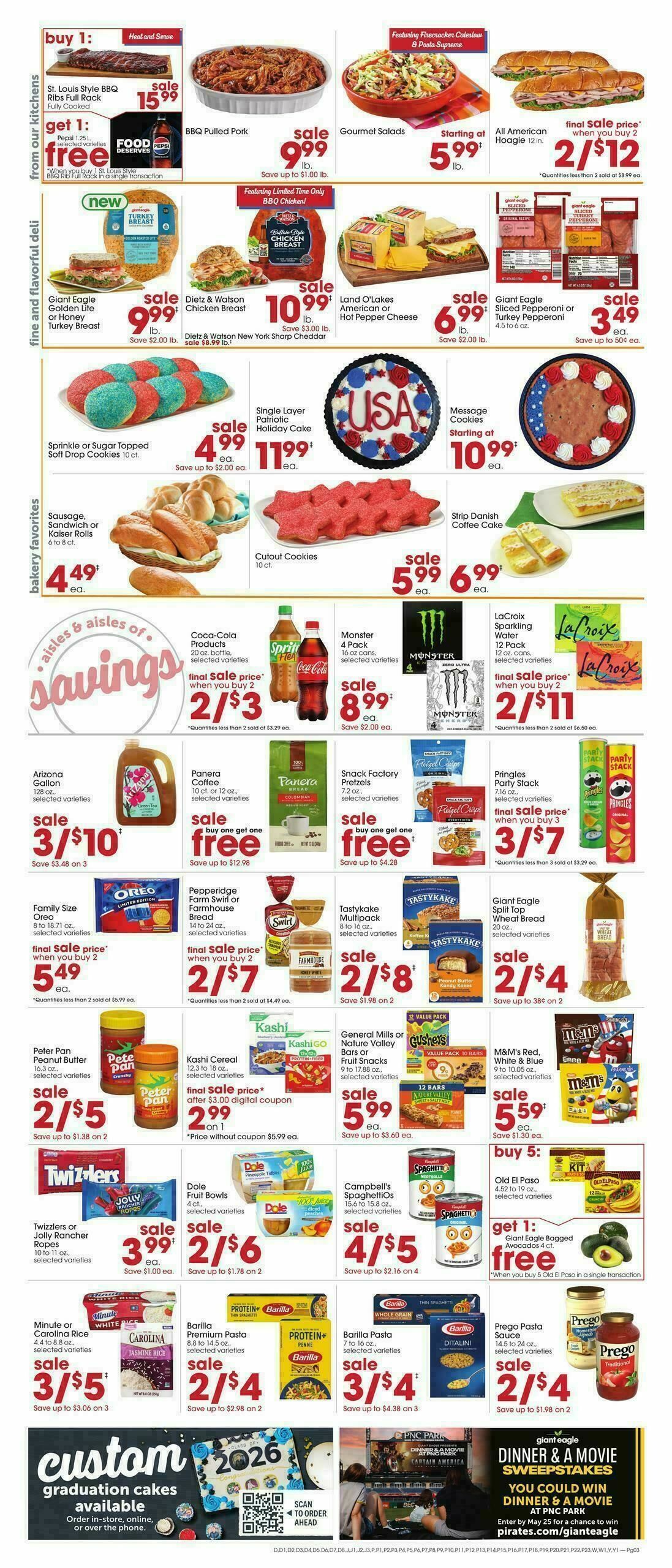 Giant Eagle Weekly Ad from May 21