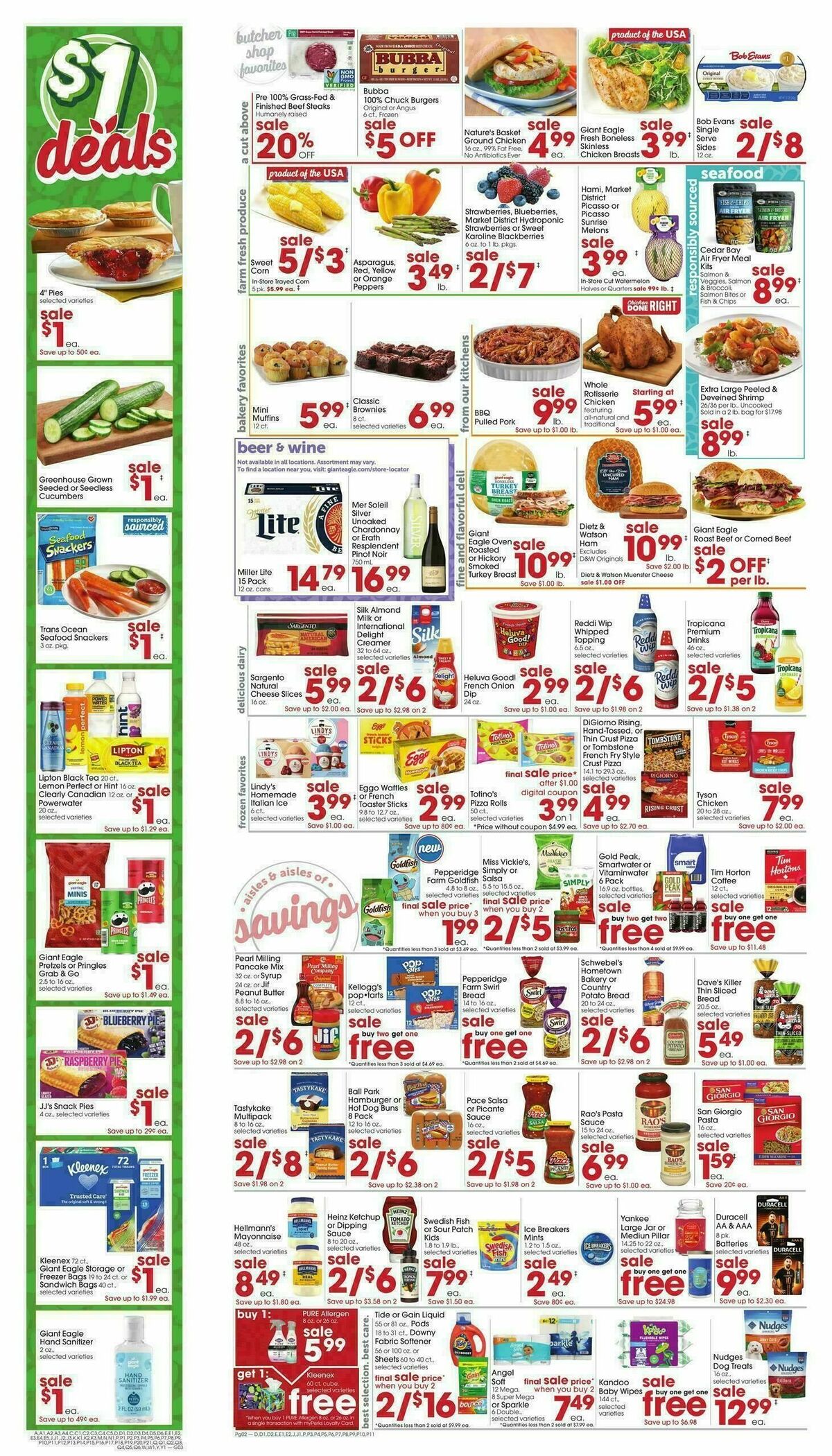 Giant Eagle Weekly Ad from June 4