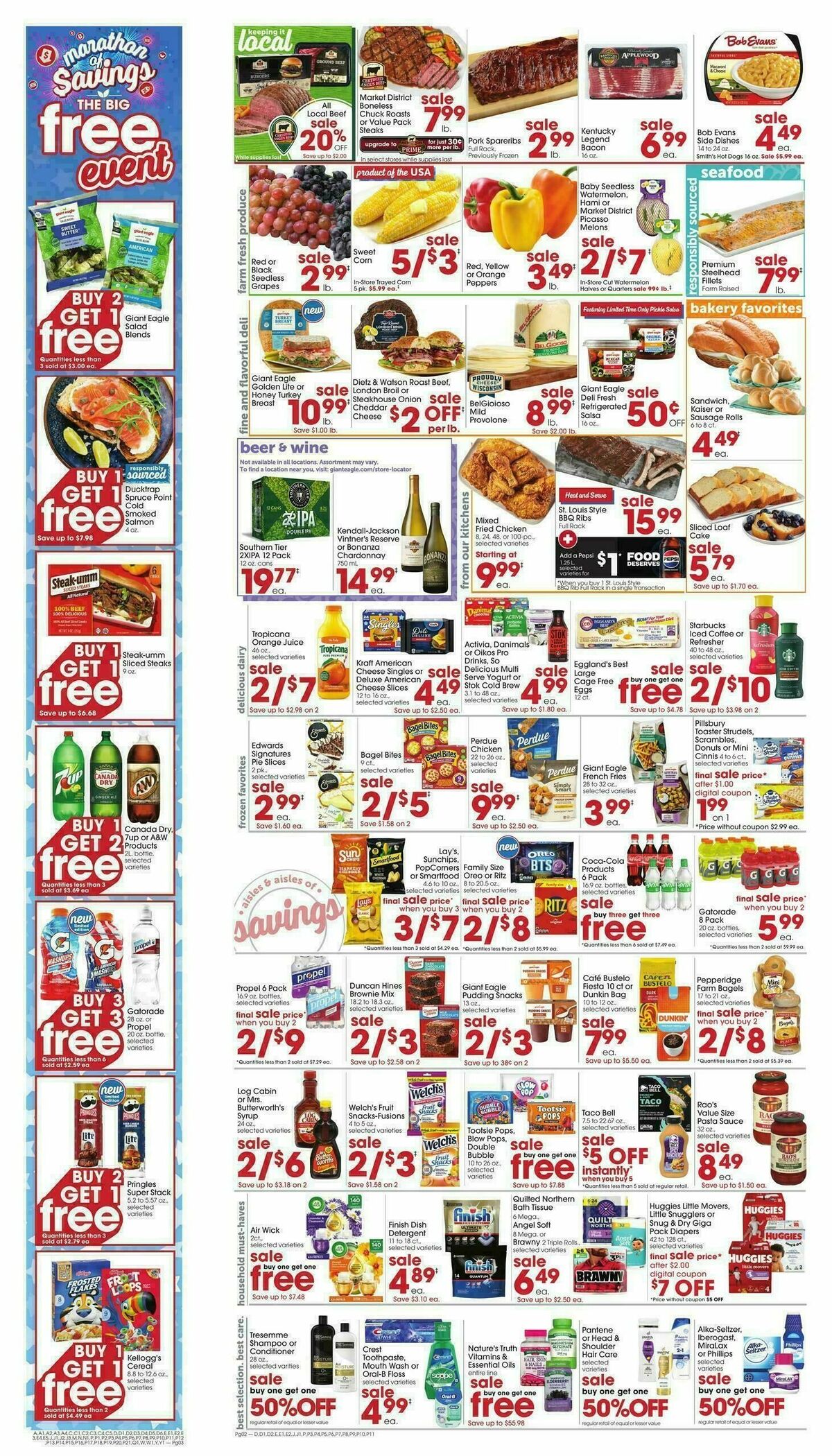 Giant Eagle Weekly Ad from June 11