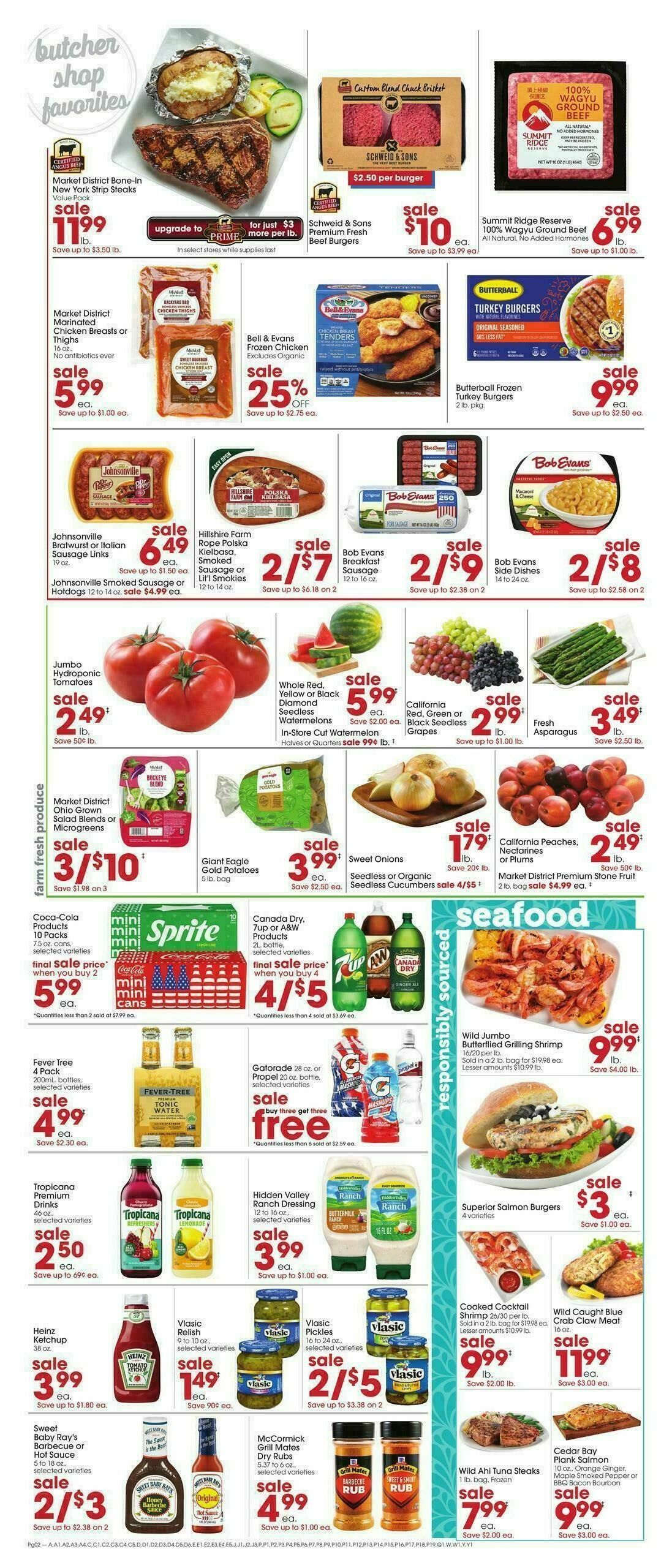 Giant Eagle Weekly Ad from July 2