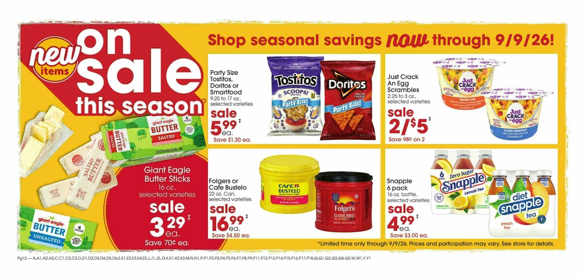Giant Eagle Weekly Ad from July 16